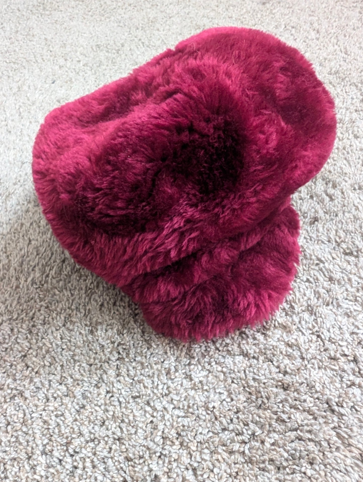 1990s fur hat hat Rad Bonnie's Vintage