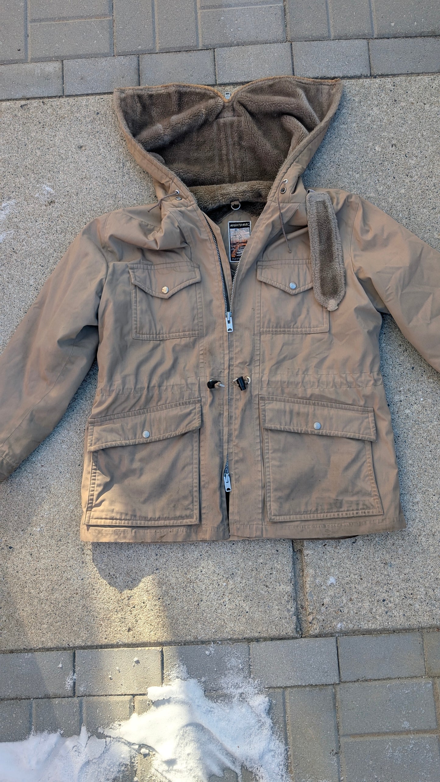 1970s Mighty Mac coat Coat Rad Bonnie's Vintage