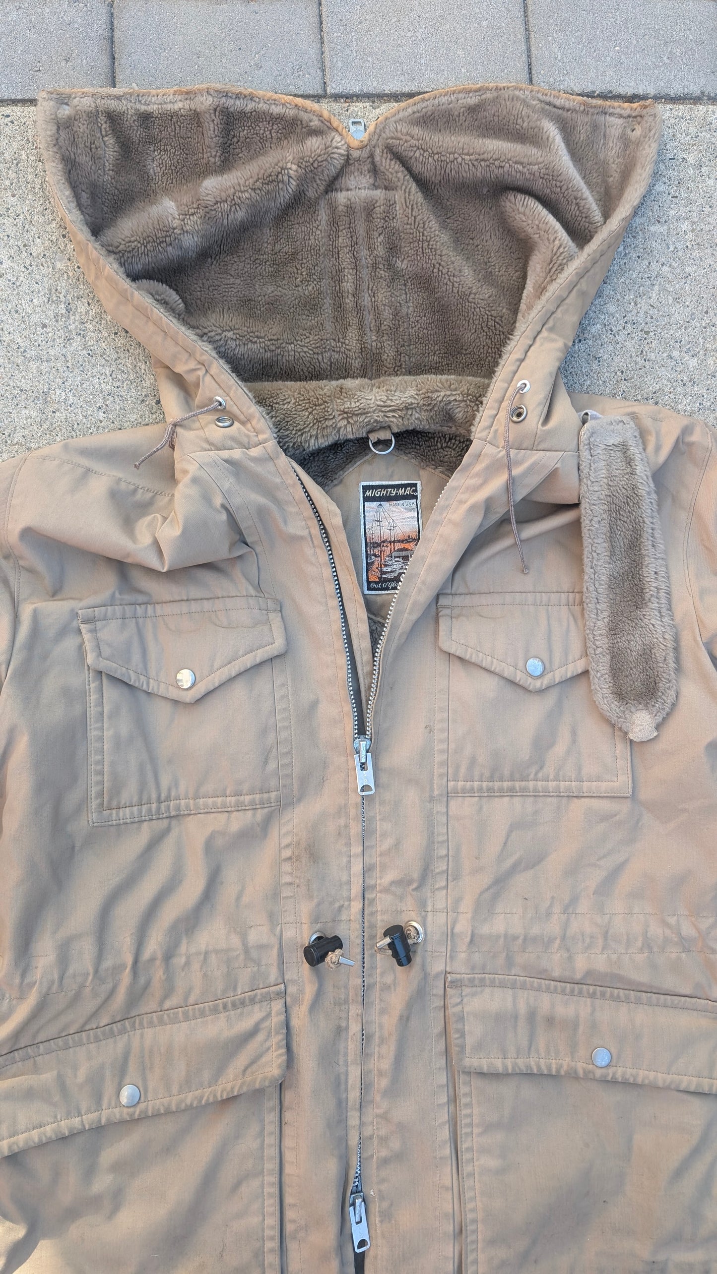 1970s Mighty Mac coat Coat Rad Bonnie's Vintage