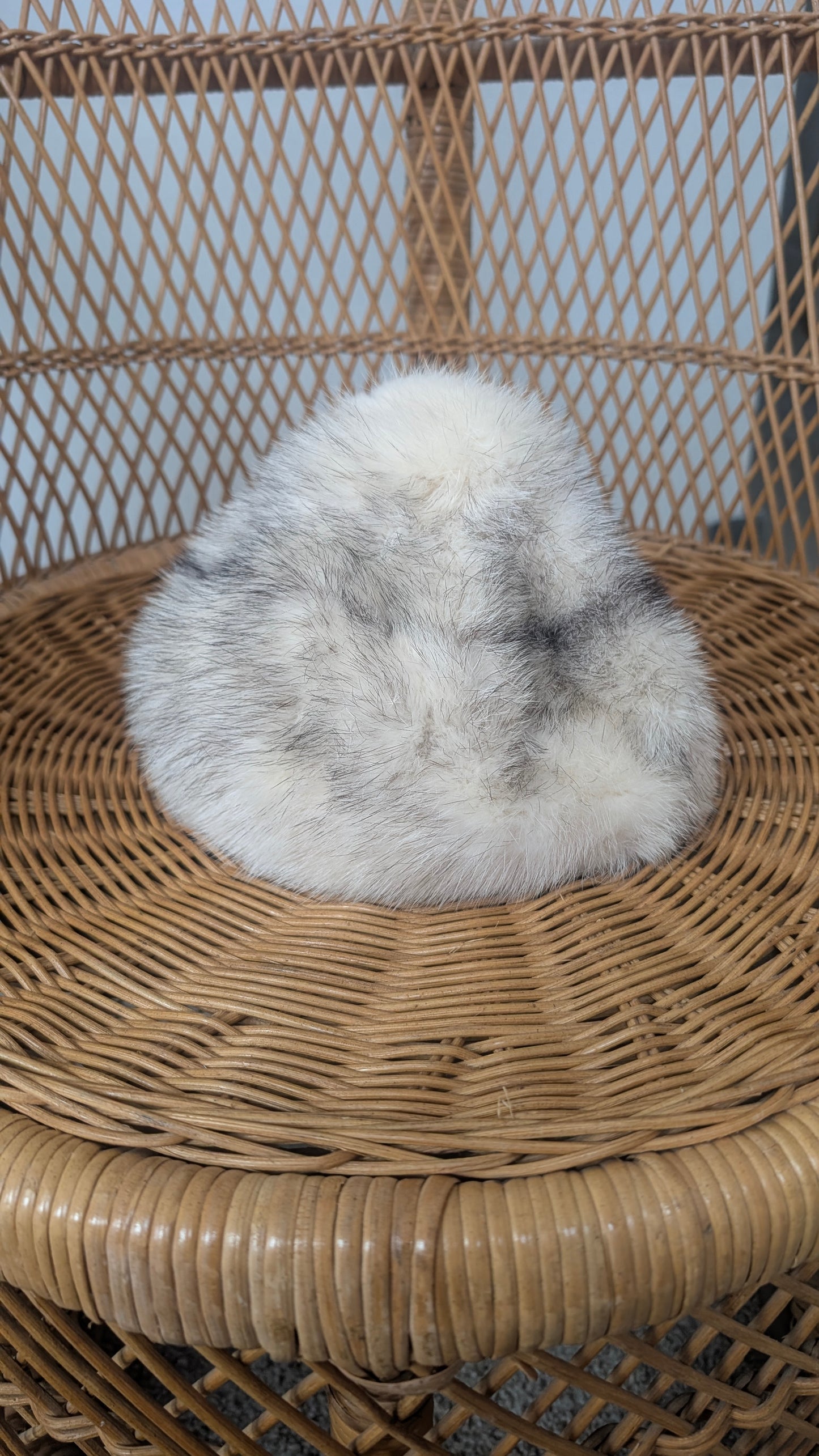 1960s fur hat hat Rad Bonnie's Vintage