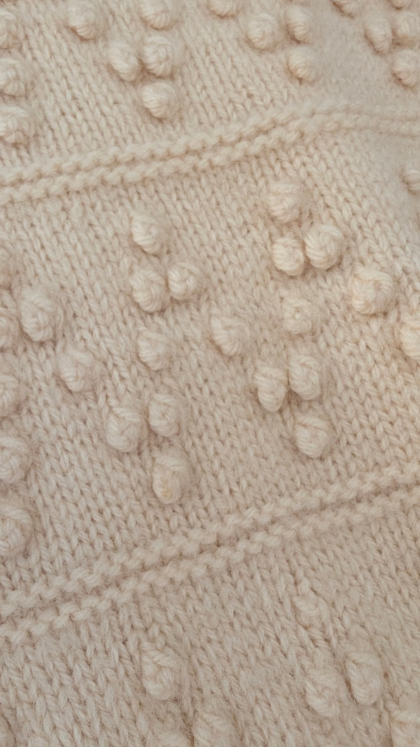 1970s cable knit sweater Sweater Rad Bonnie's Vintage