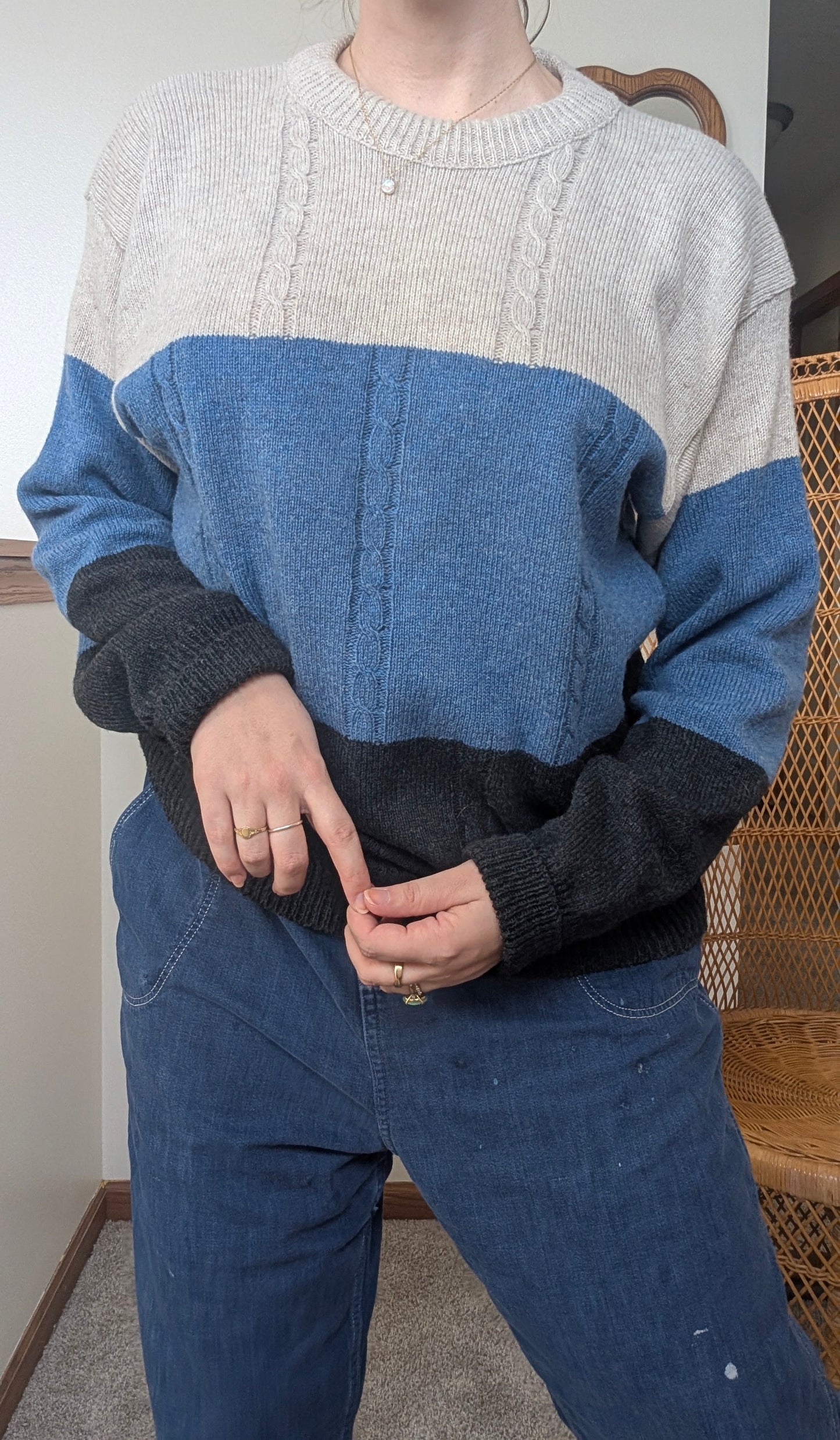 1990s striped sweater Sweater Rad Bonnie's Vintage