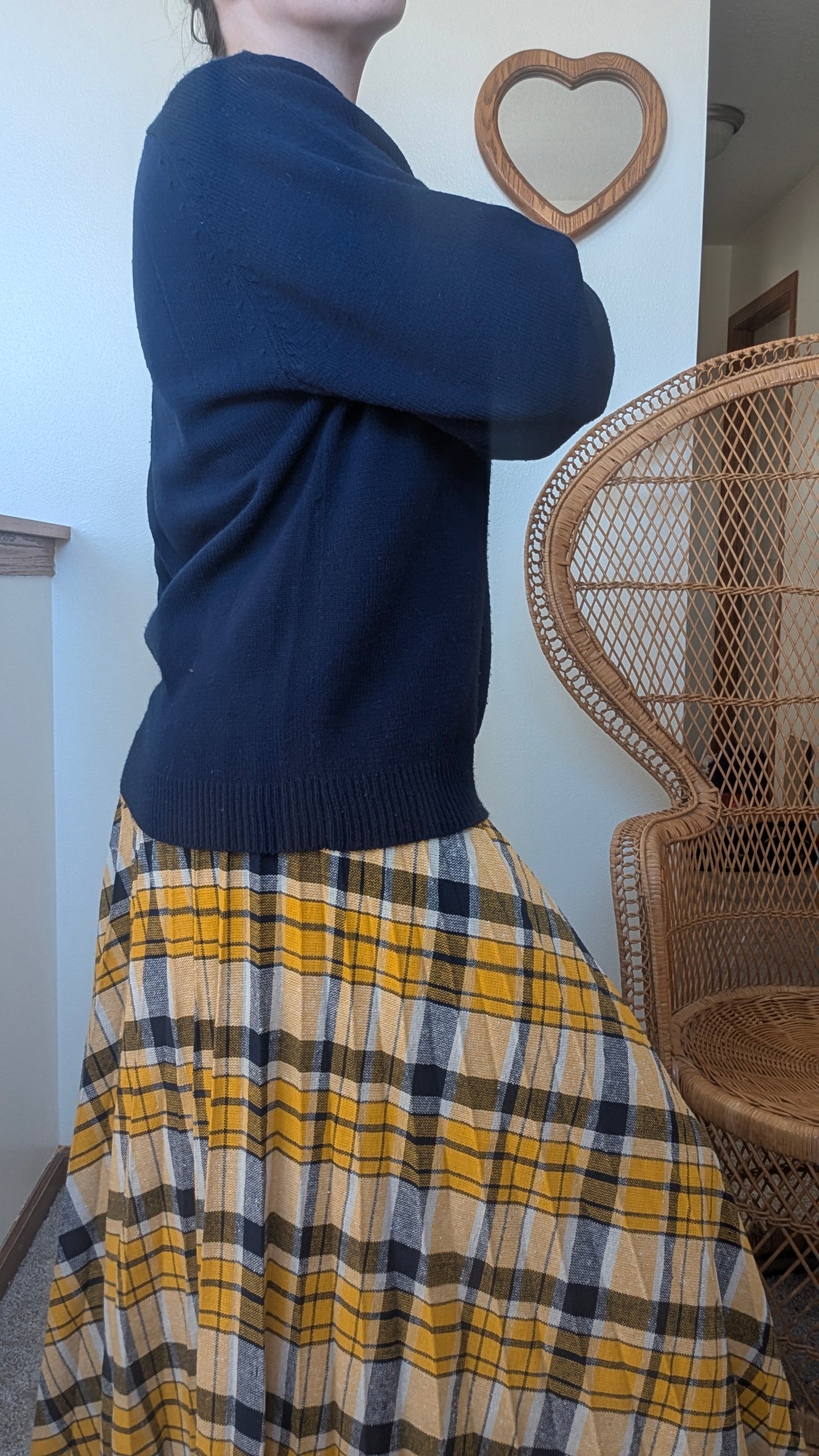 1970s navy sweater Sweater Rad Bonnie's Vintage