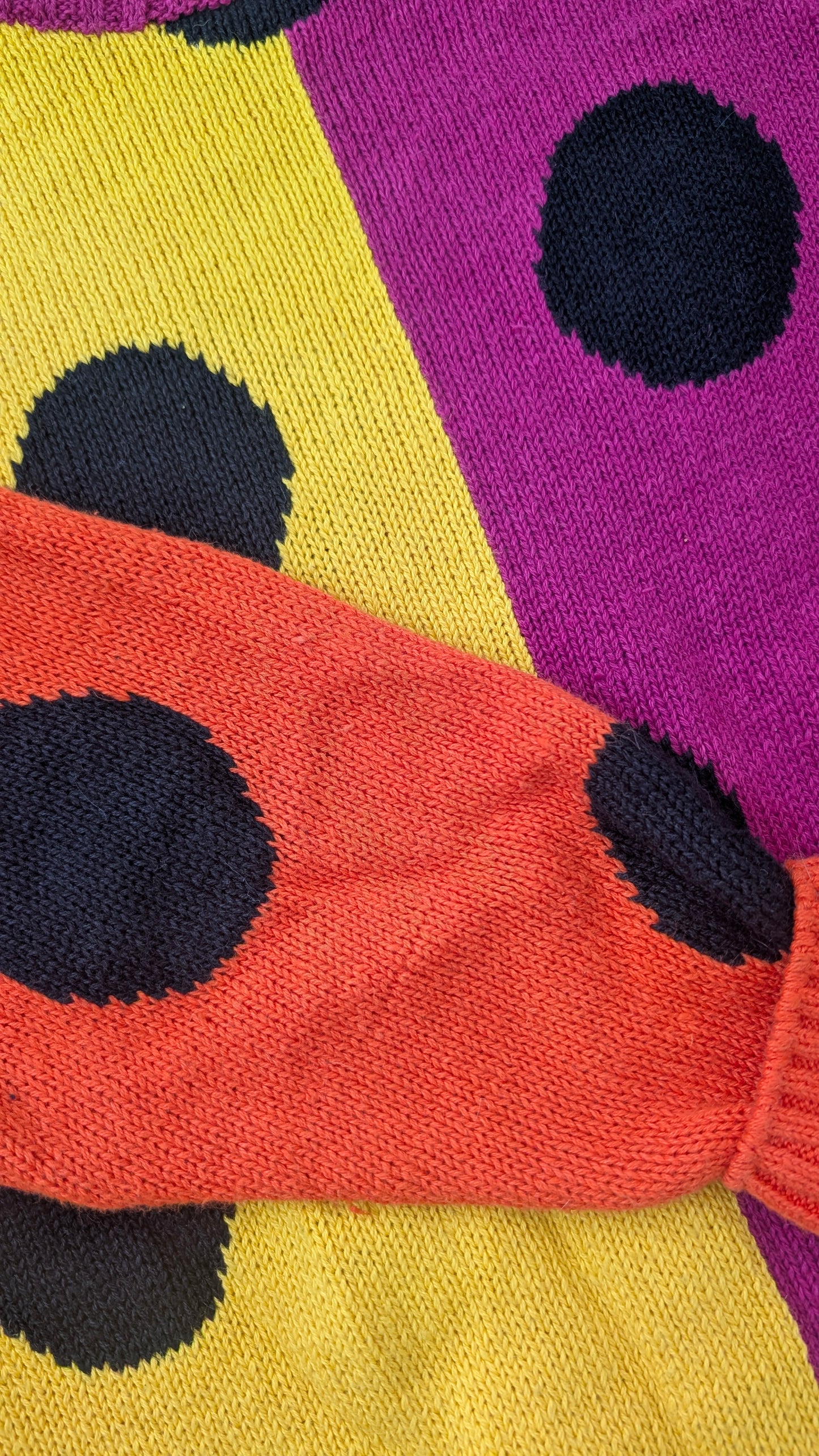 1980s polka dot sweater Sweater Rad Bonnie's Vintage