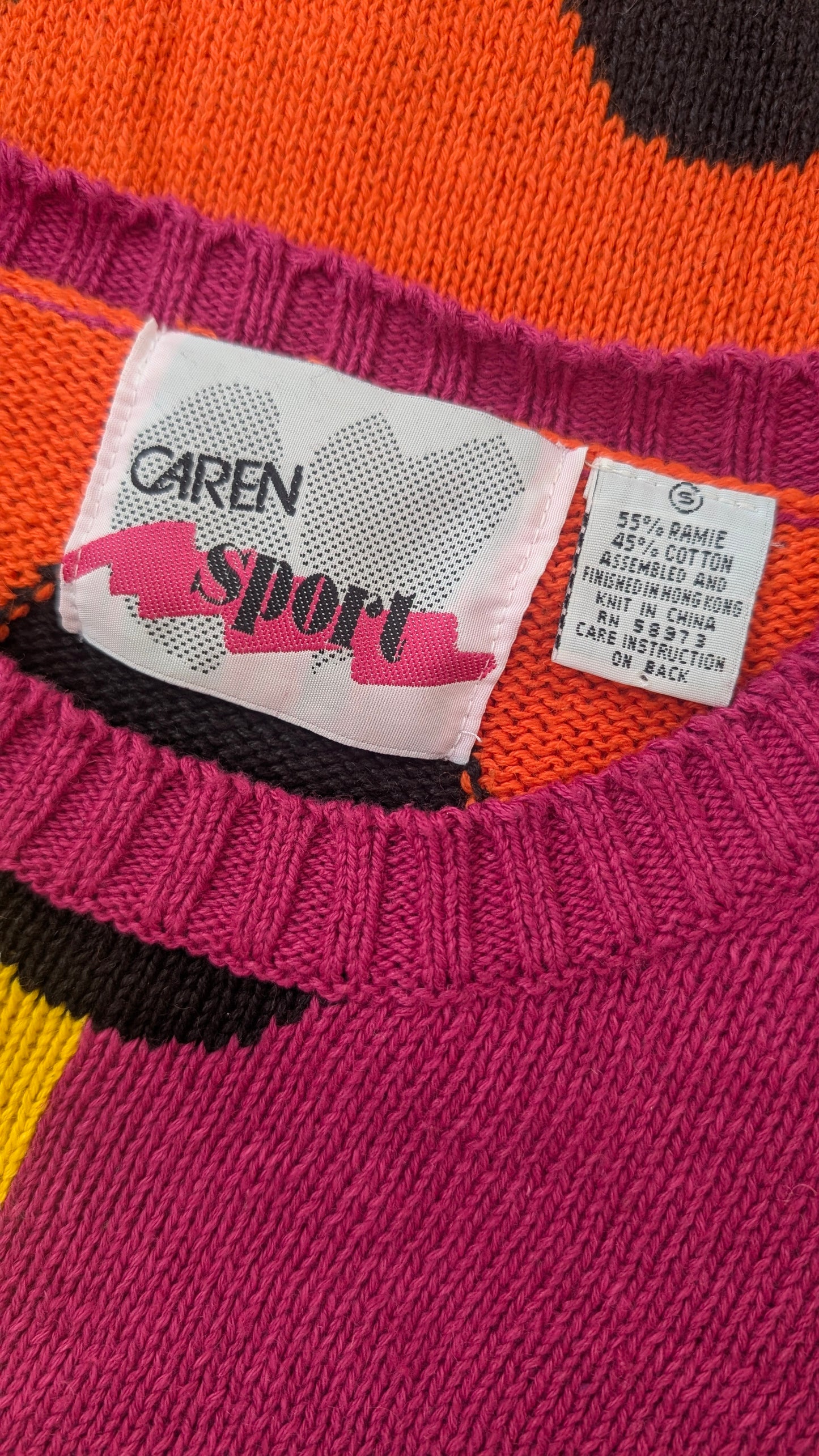 1980s polka dot sweater Sweater Rad Bonnie's Vintage