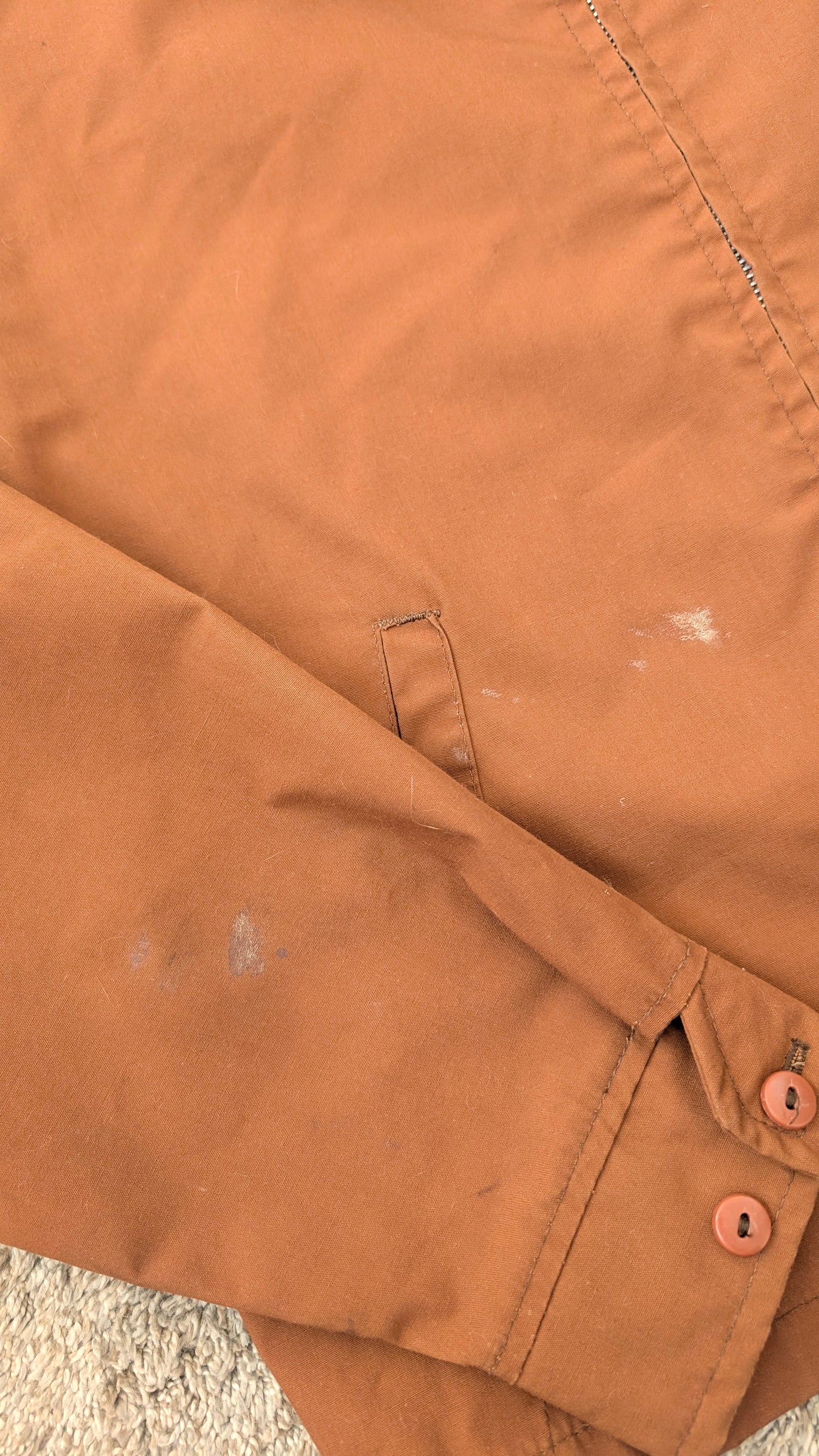 1970s tan jacket Jacket Rad Bonnie's Vintage
