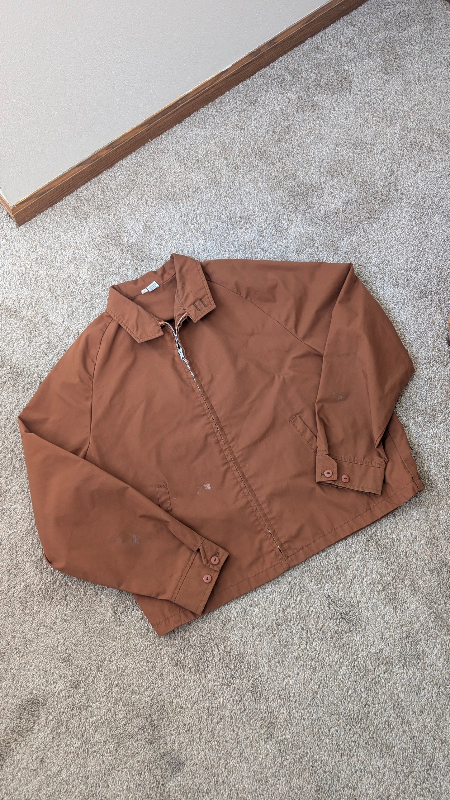 1970s tan jacket Jacket Rad Bonnie's Vintage