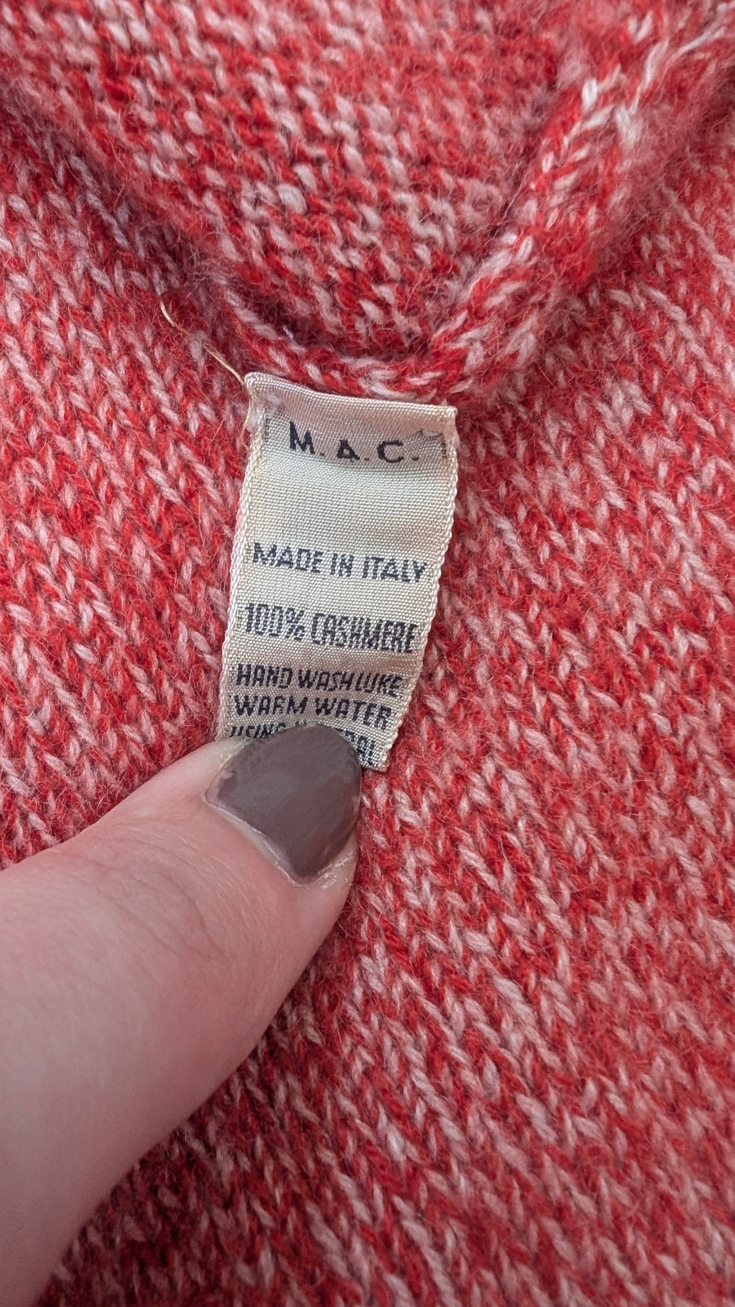 Modern cashmere sweater Sweater Rad Bonnie's Vintage