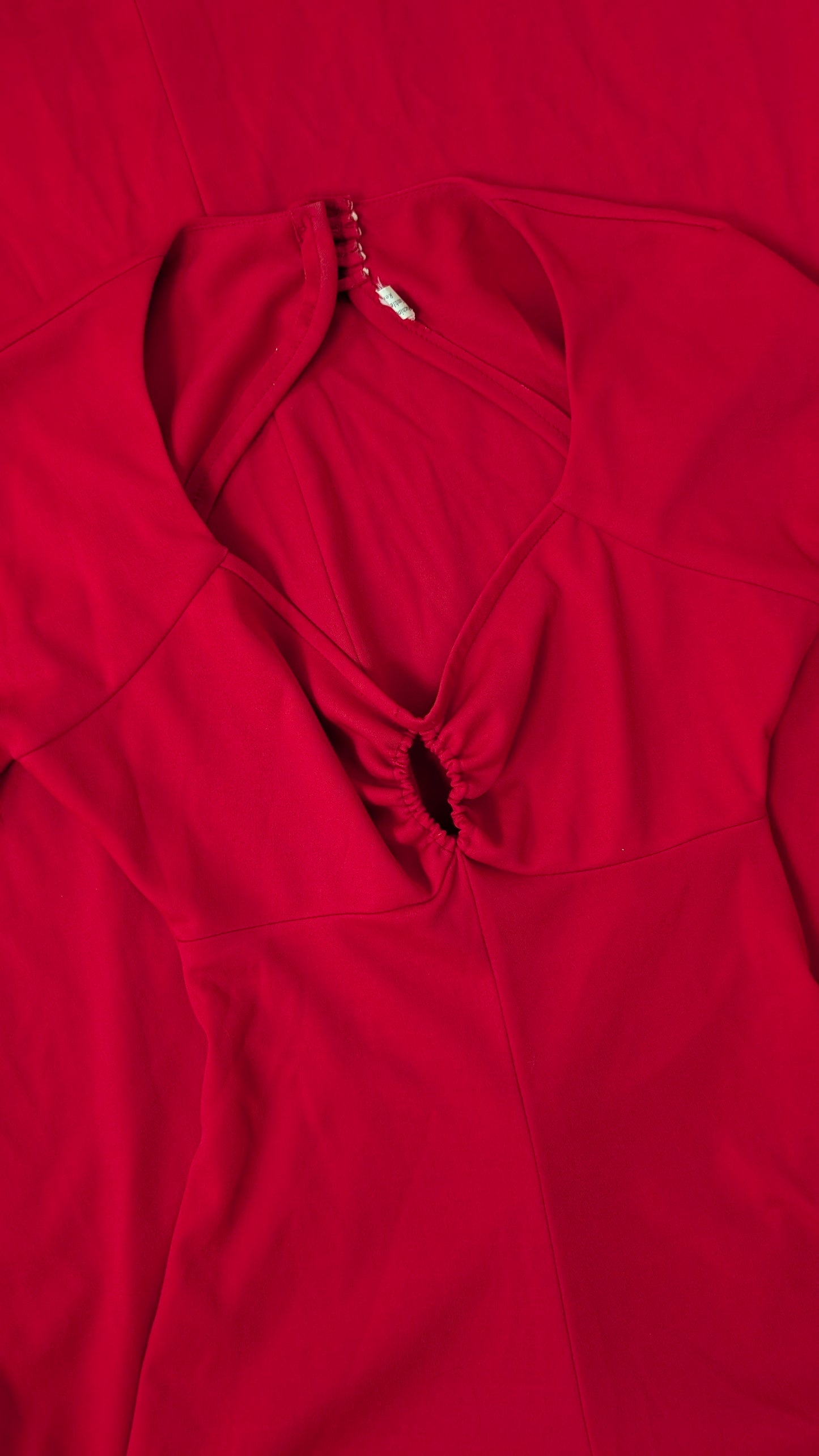 1970s backless dress Dress Rad Bonnie's Vintage