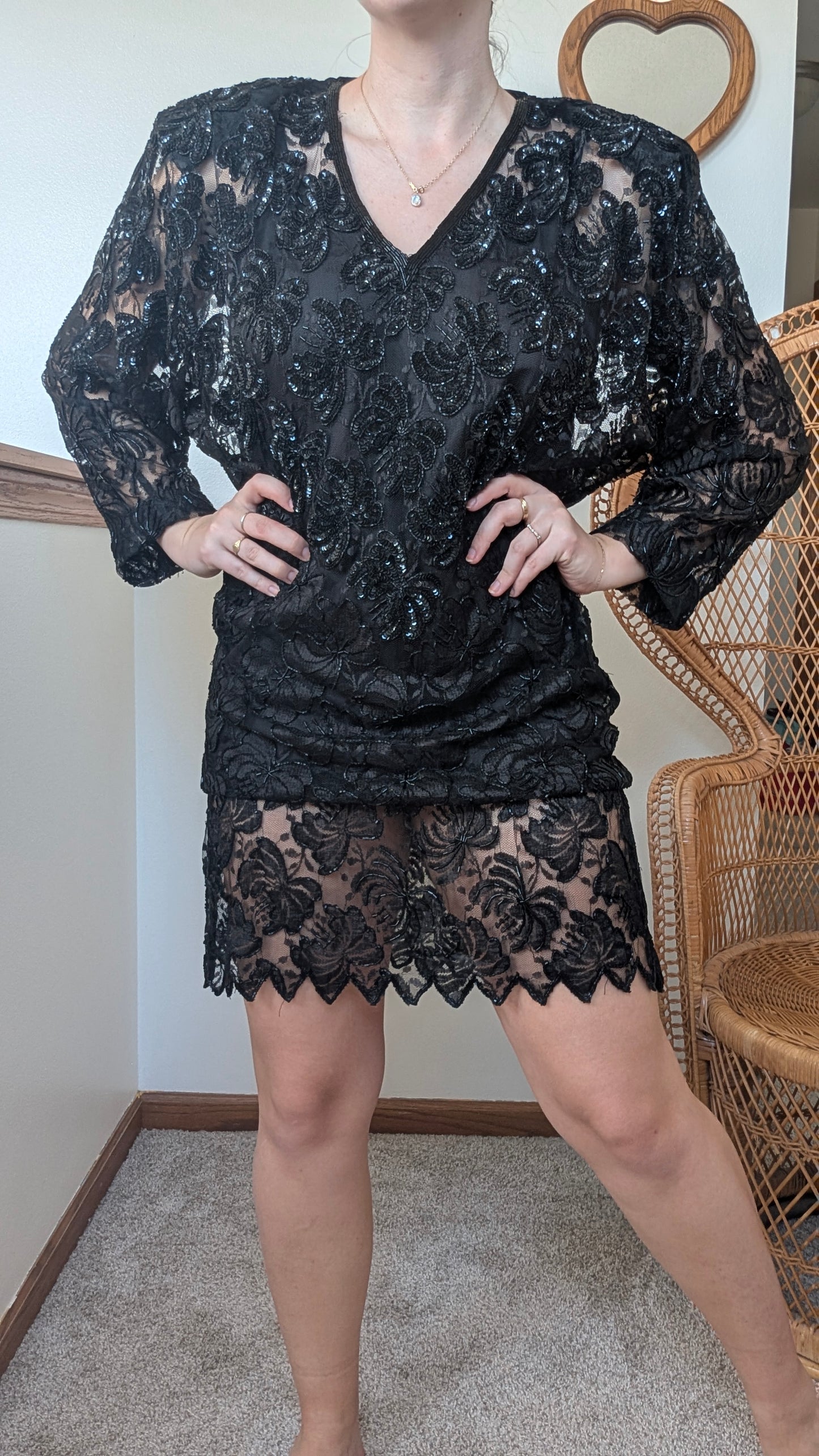 1990s little black dress Dress Rad Bonnie's Vintage