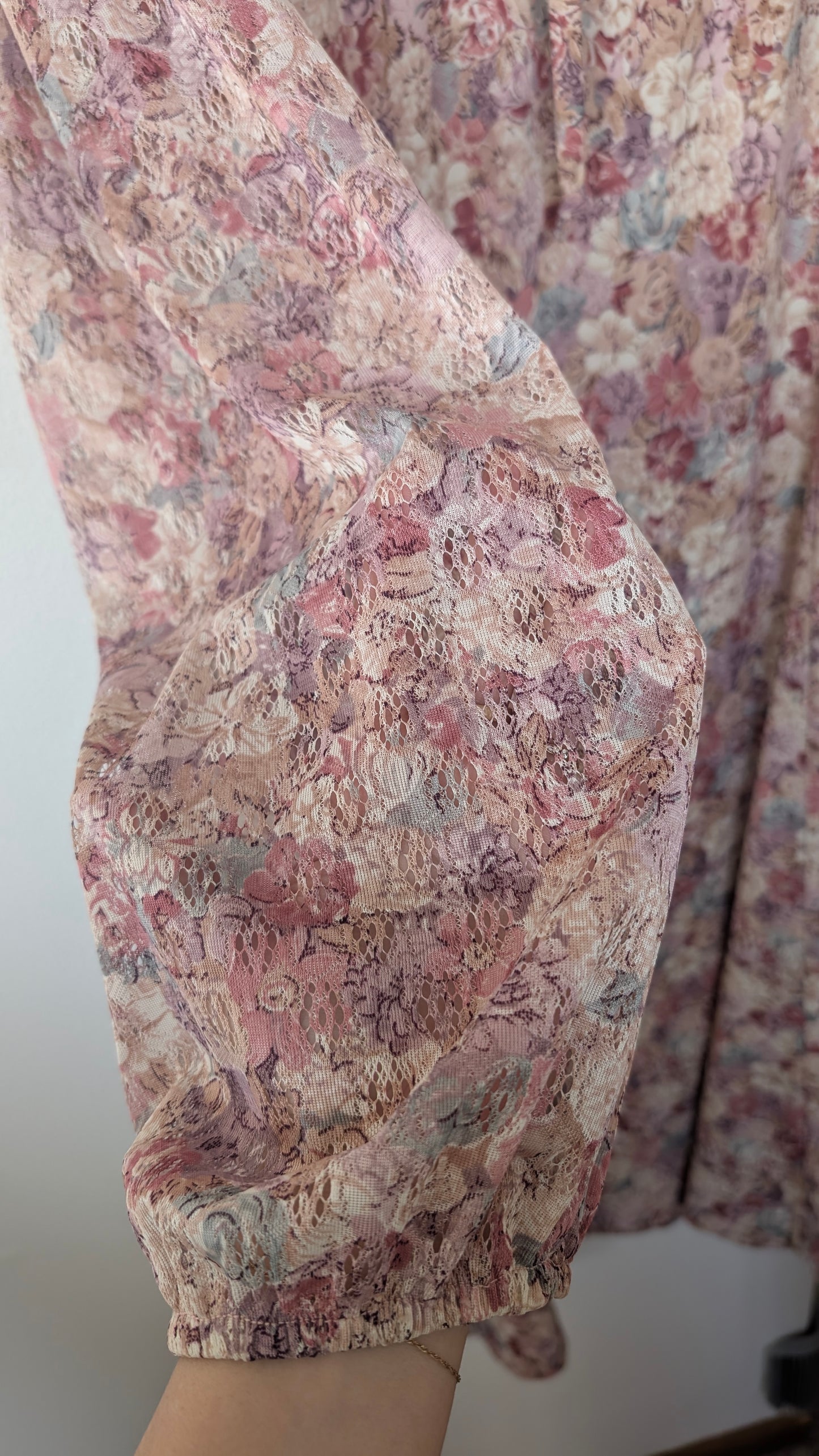 1960s plus size floral dress Dress Rad Bonnie's Vintage
