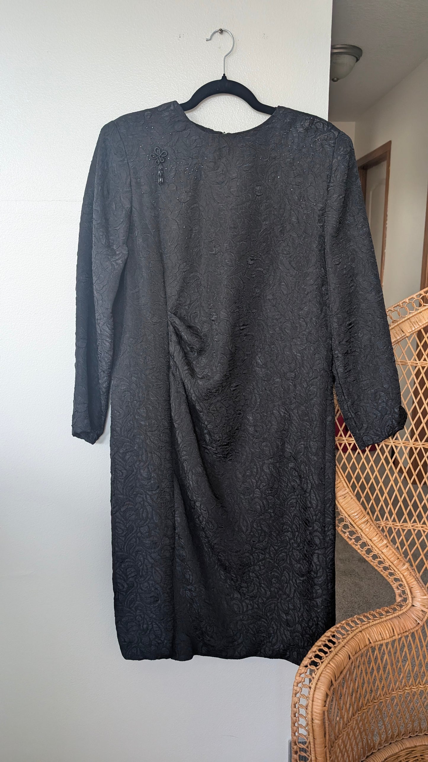 1980s plus size cocktail dress Dress Rad Bonnie's Vintage