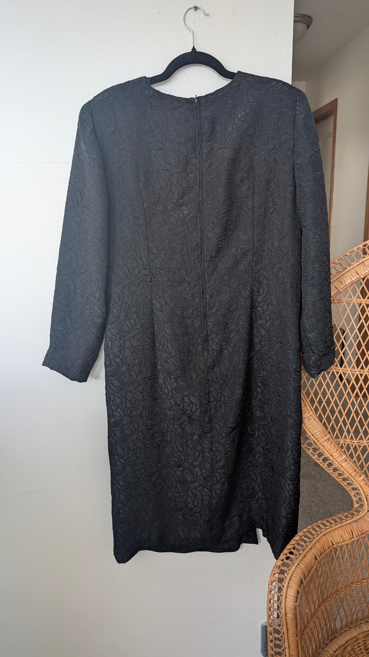 1980s plus size cocktail dress Dress Rad Bonnie's Vintage