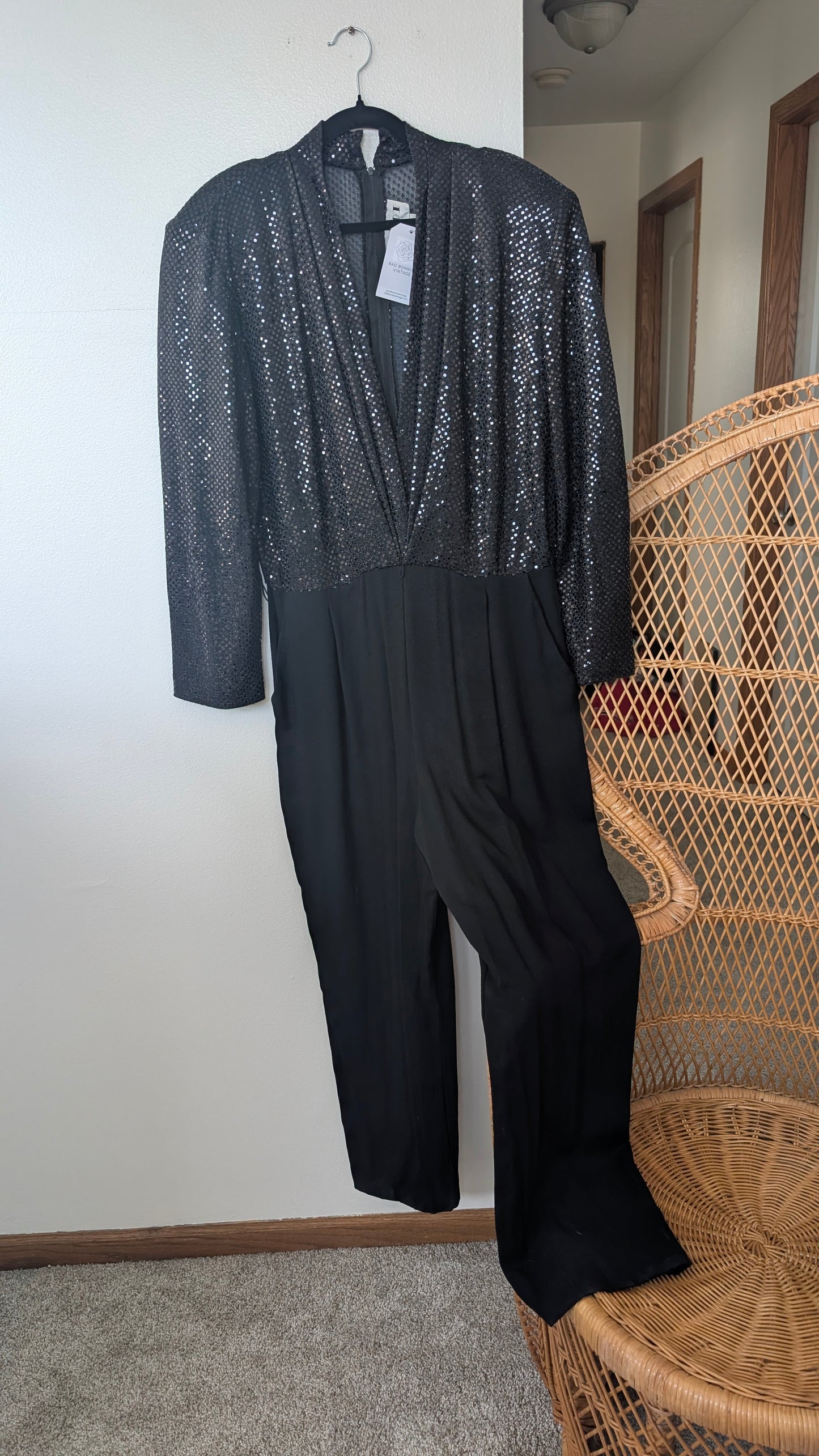 1980s disco jumpsuit Rad Bonnie's Vintage