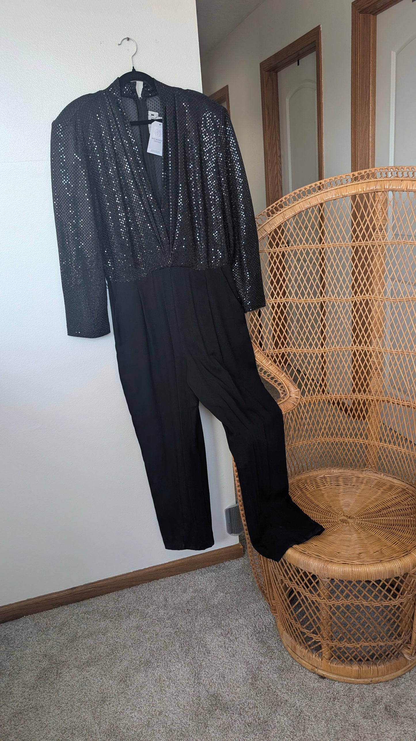 1980s disco jumpsuit Rad Bonnie's Vintage