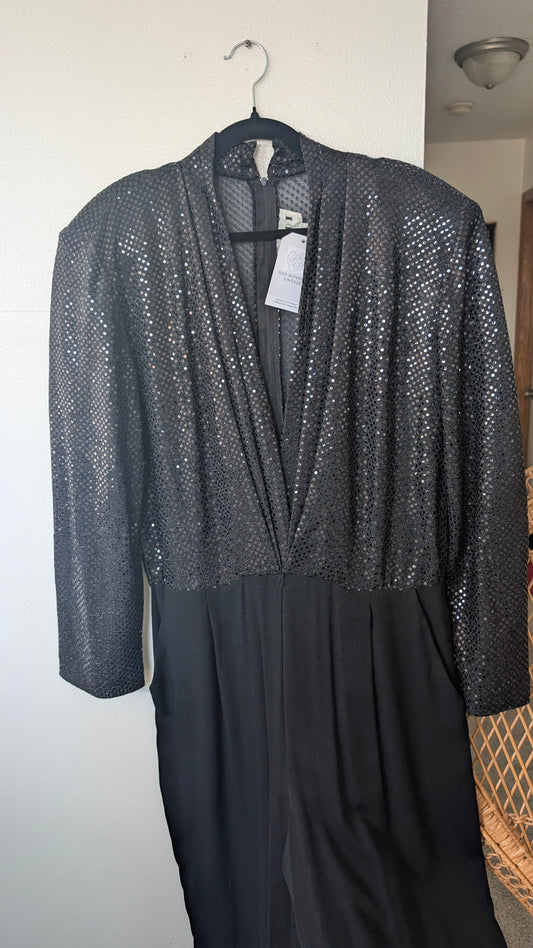 1980s disco jumpsuit Jumpsuit Rad Bonnie's Vintage