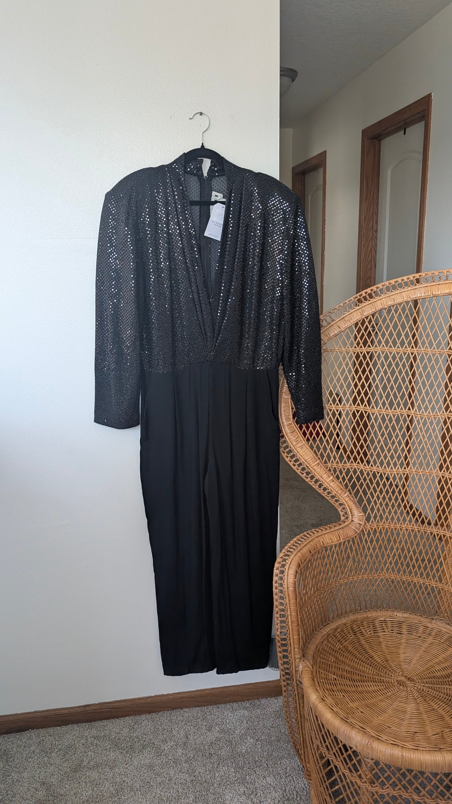 1980s disco jumpsuit Rad Bonnie's Vintage