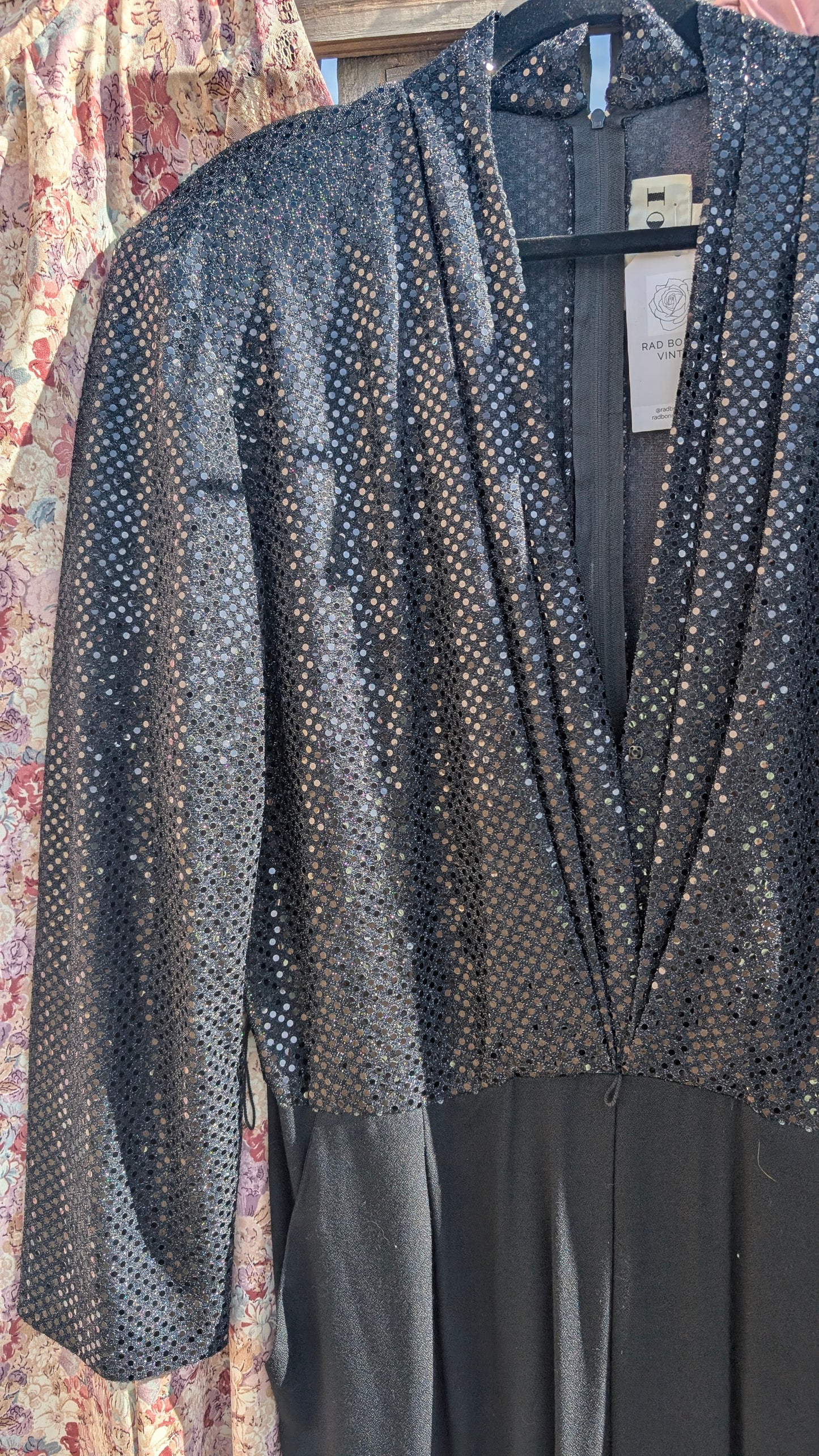 1980s disco jumpsuit Rad Bonnie's Vintage