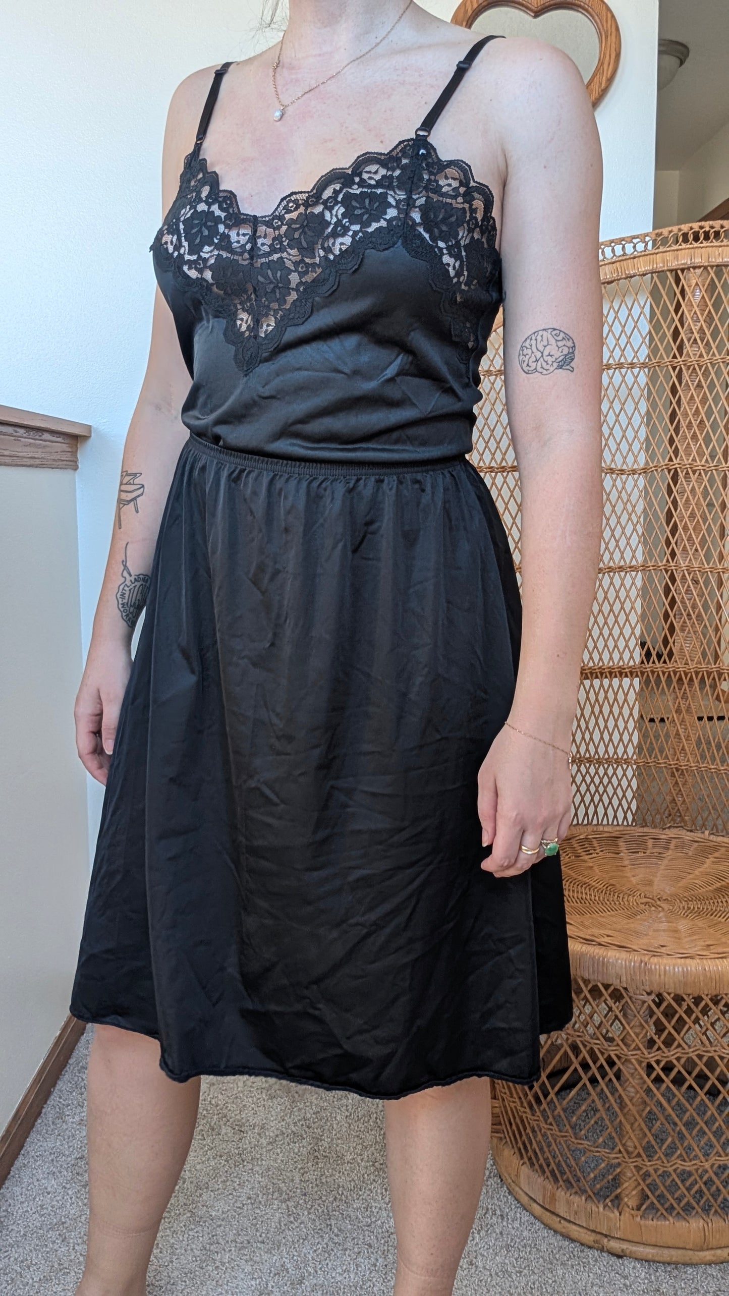 1980s lace cami camisole Rad Bonnie's Vintage
