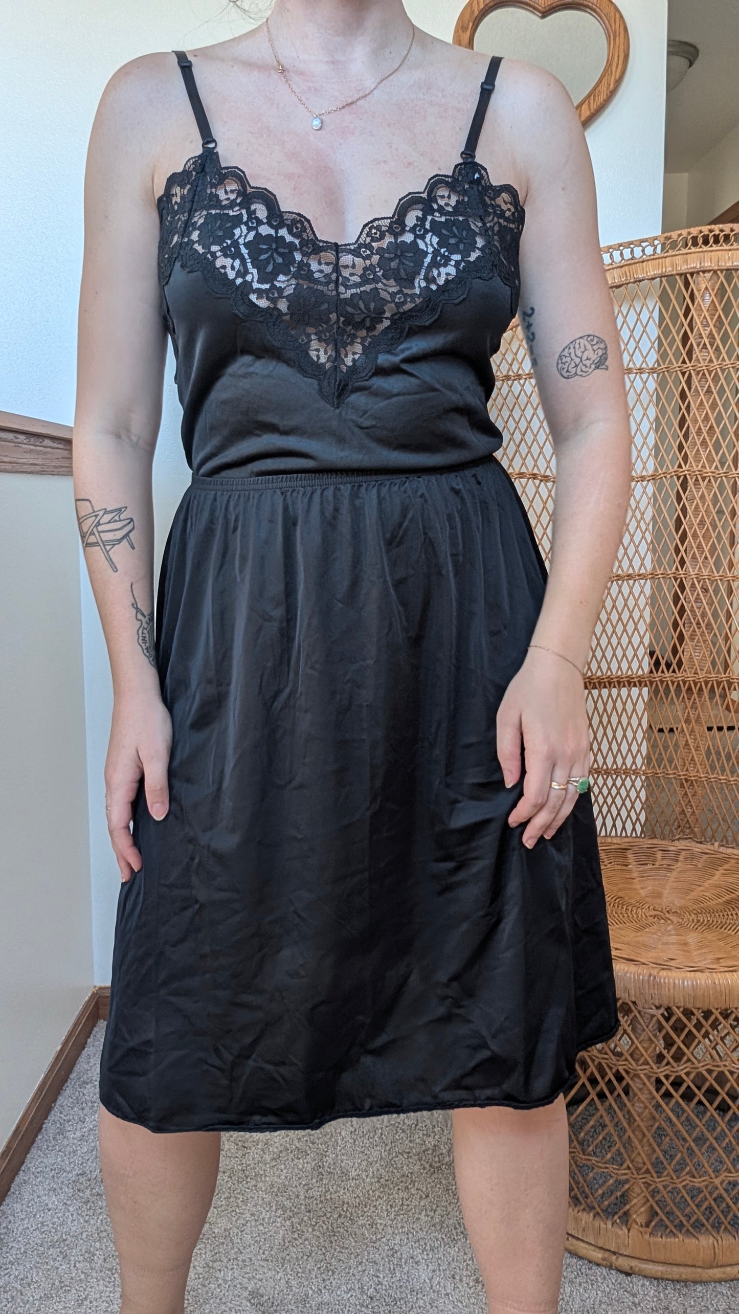 1980s lace cami camisole Rad Bonnie's Vintage