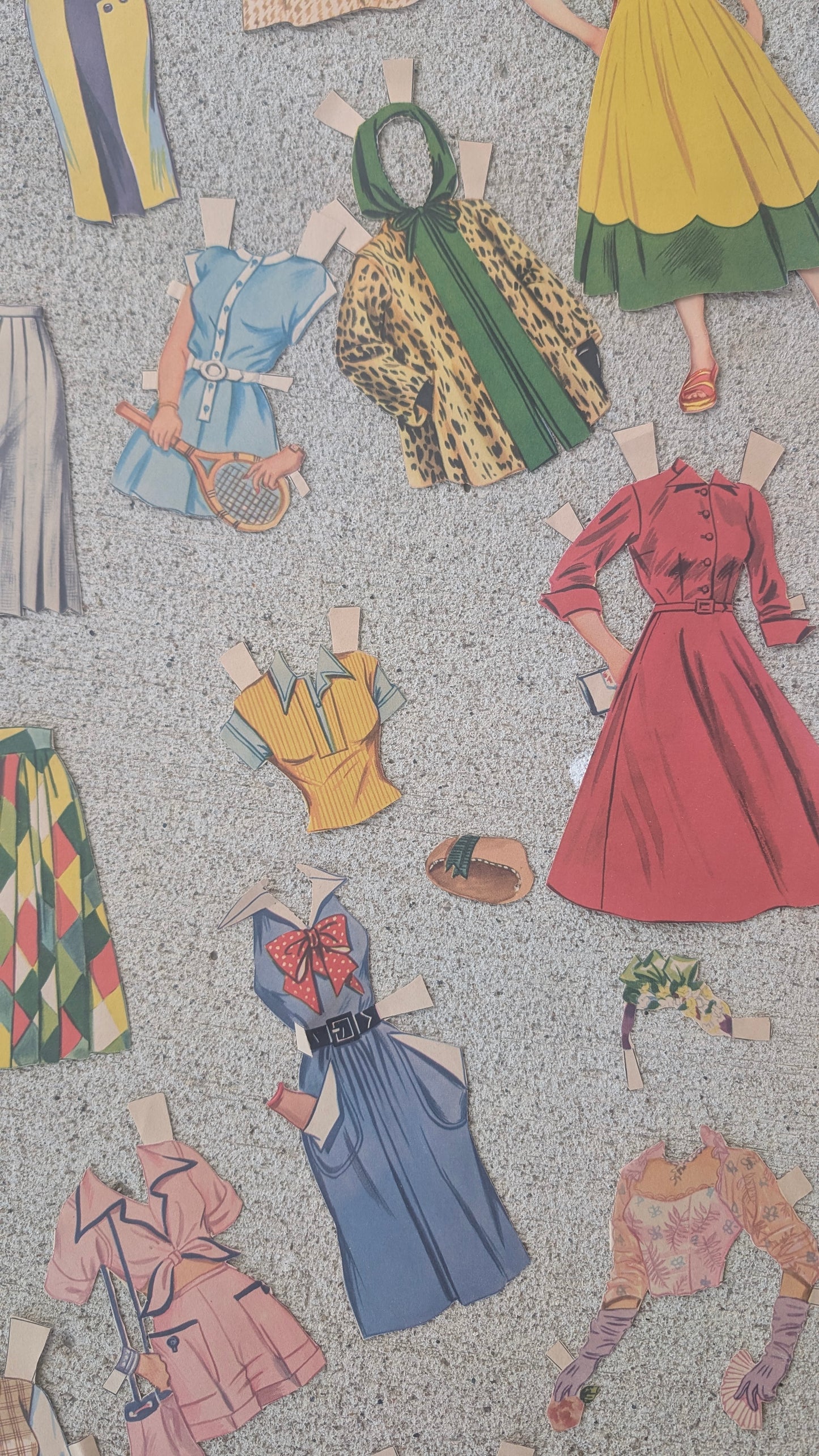 Vintage Elizabeth Taylor paper doll set paper dolls Rad Bonnie's Vintage