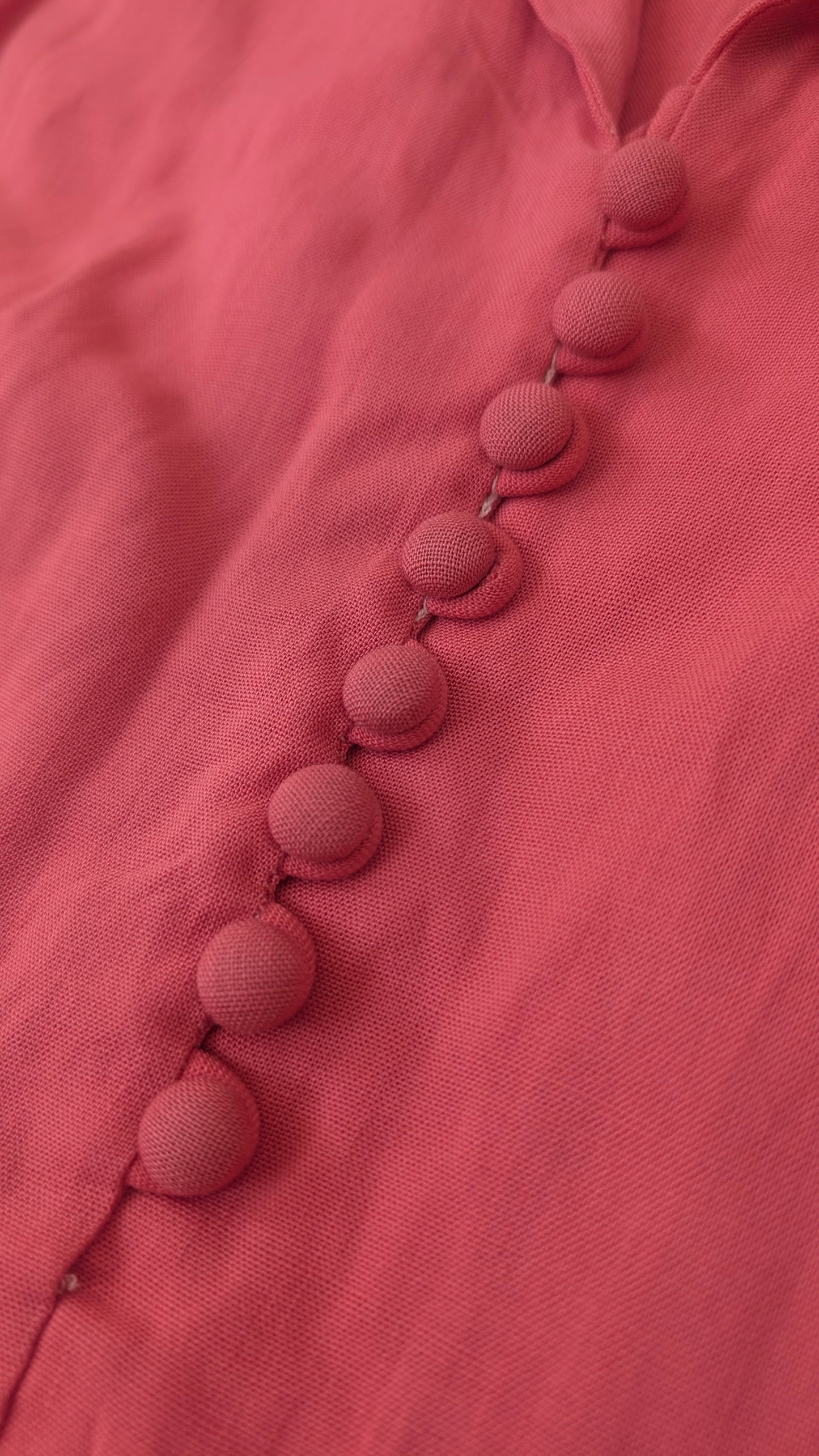 1950s coral dress Dress Rad Bonnie's Vintage