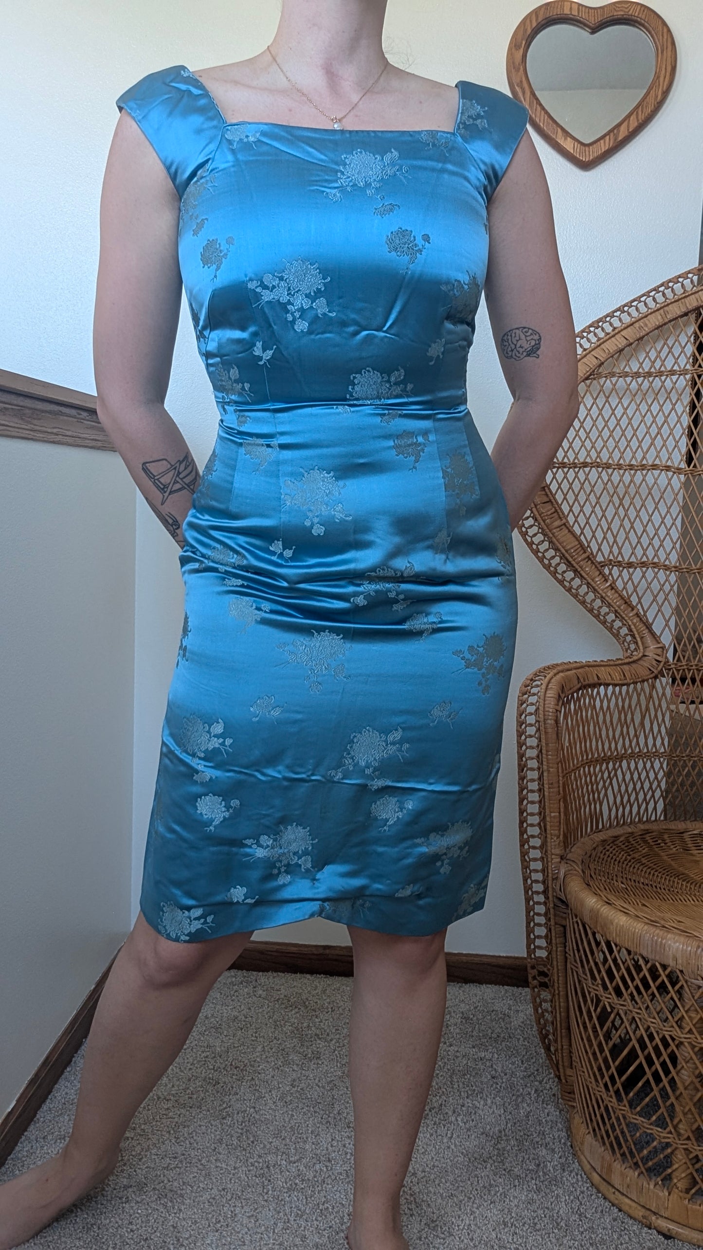 1950s Swee Lo silk set Dress Rad Bonnie's Vintage