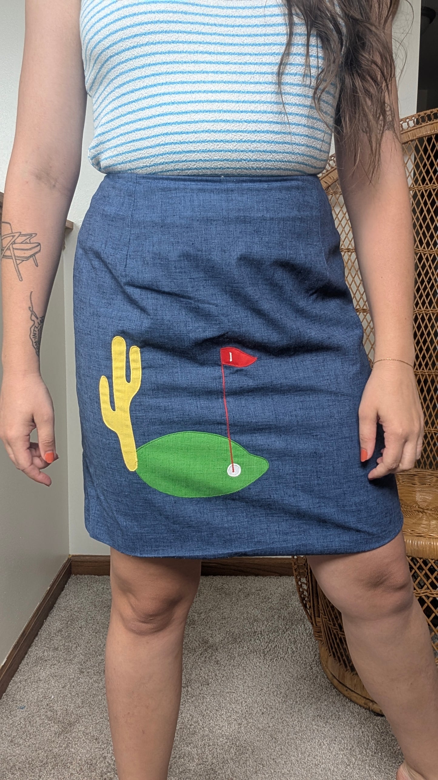 1960s golf skirt Skirt Rad Bonnie's Vintage