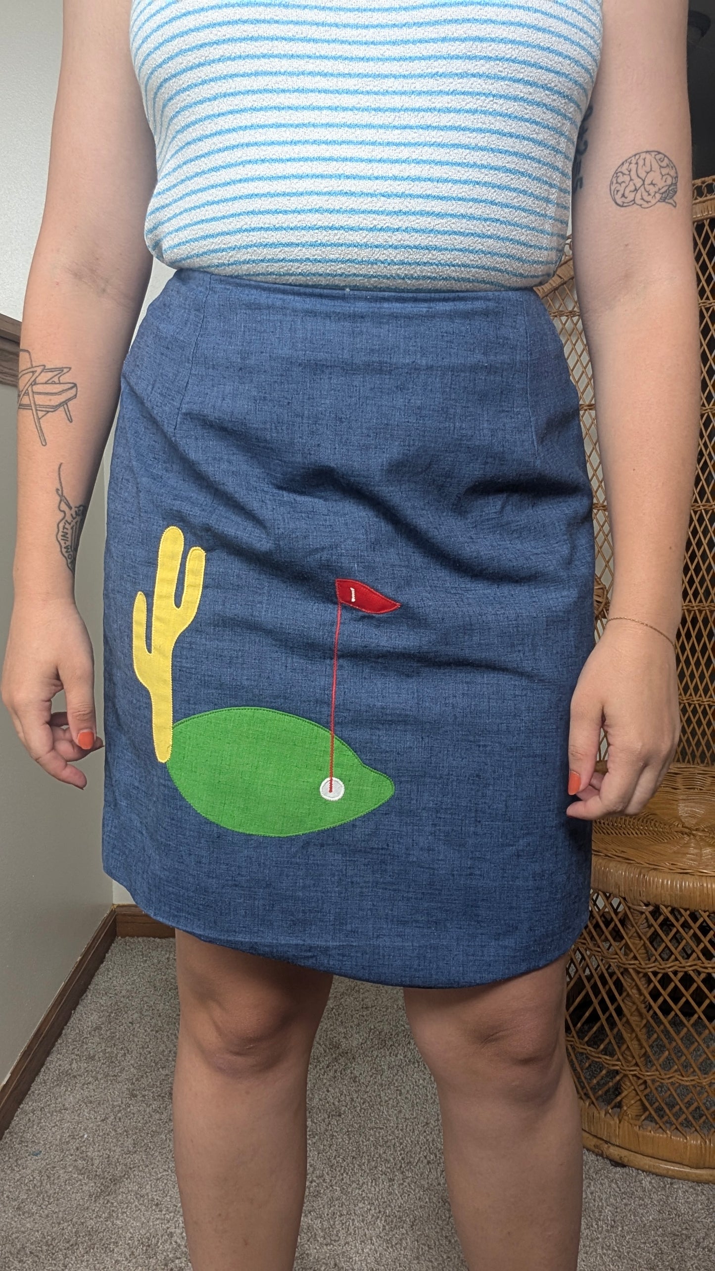 1960s golf skirt Skirt Rad Bonnie's Vintage