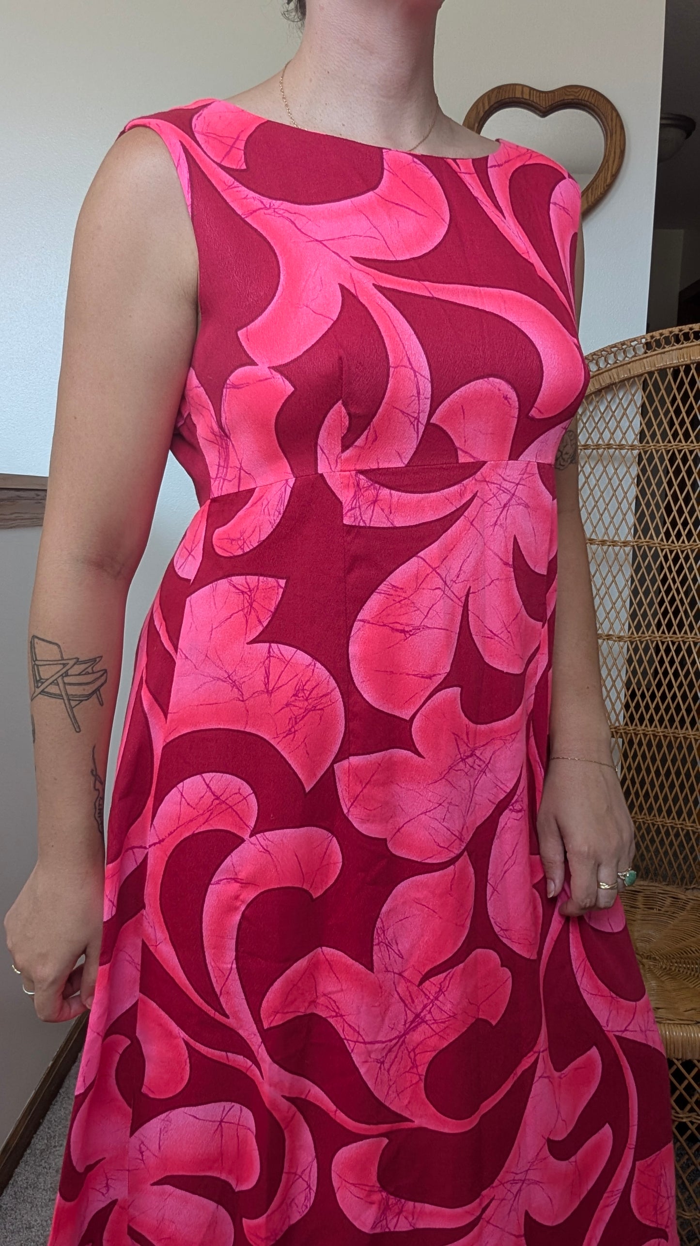 1960s Hawaiian dress Dress Rad Bonnie's Vintage