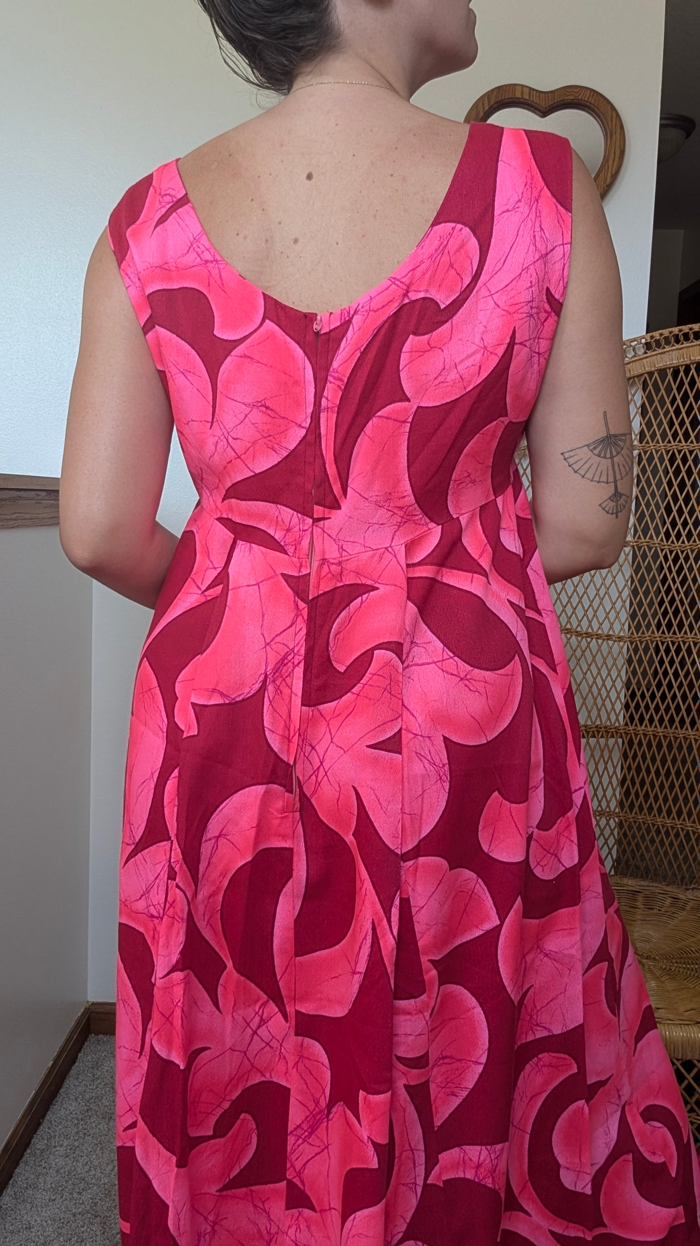 1960s Hawaiian dress Dress Rad Bonnie's Vintage