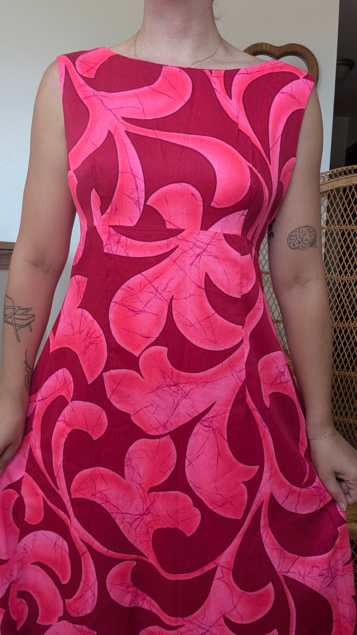 1960s Hawaiian dress Dress Rad Bonnie's Vintage