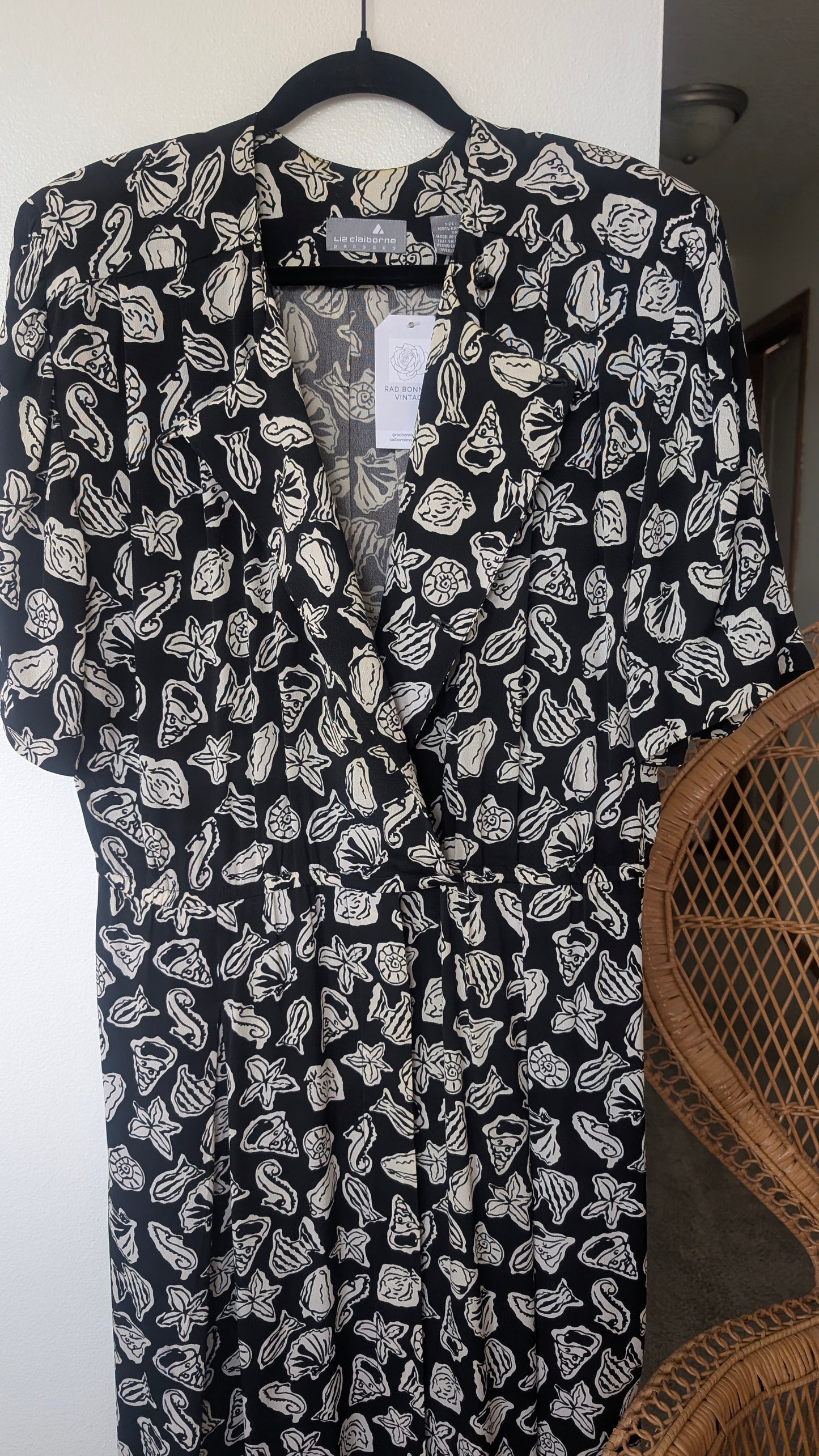 1990s tropical dress Dress Rad Bonnie's Vintage