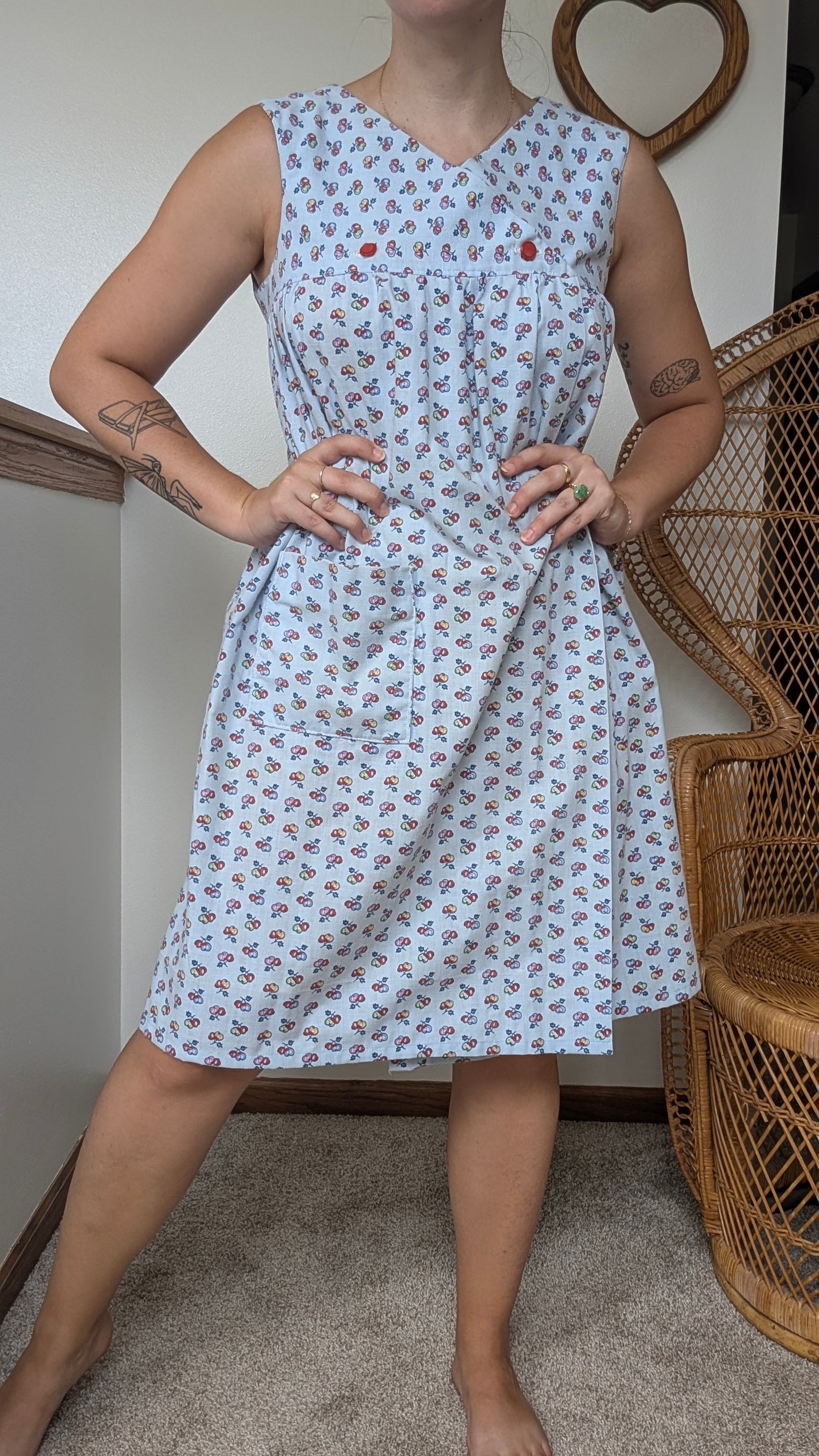 1990s cherry dress Dress Rad Bonnie's Vintage