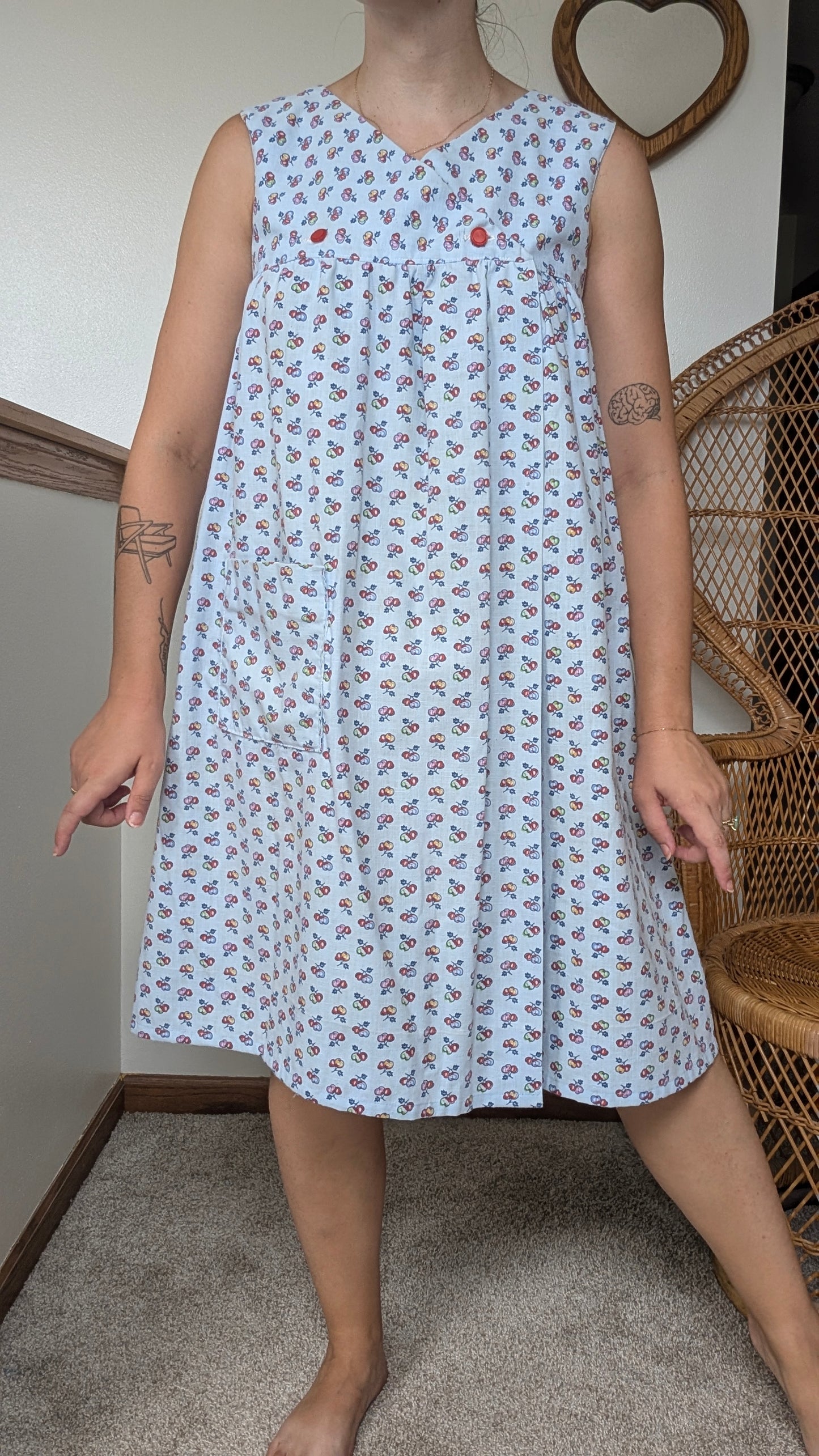 1990s cherry dress Dress Rad Bonnie's Vintage