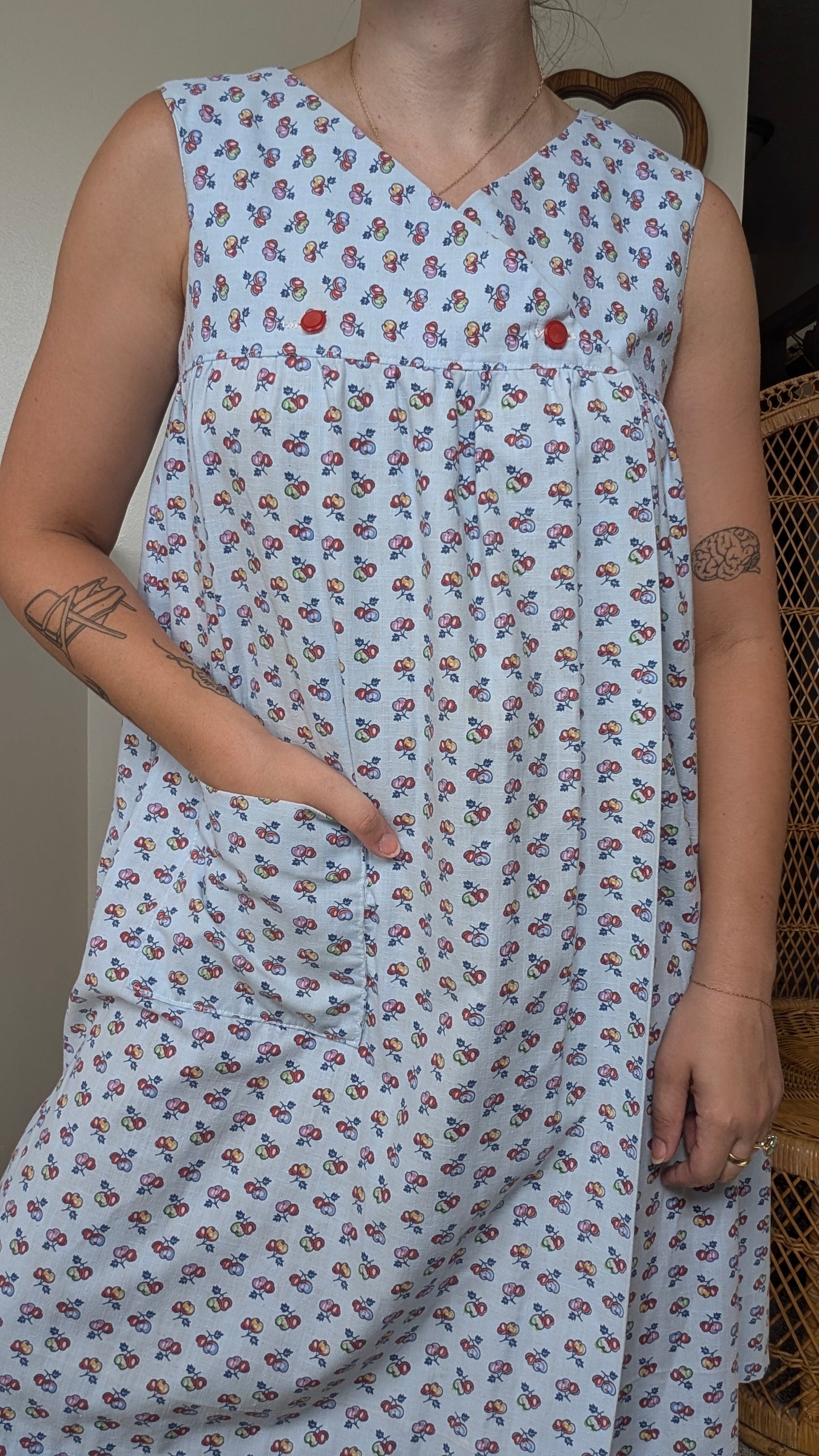 1990s cherry dress Dress Rad Bonnie's Vintage