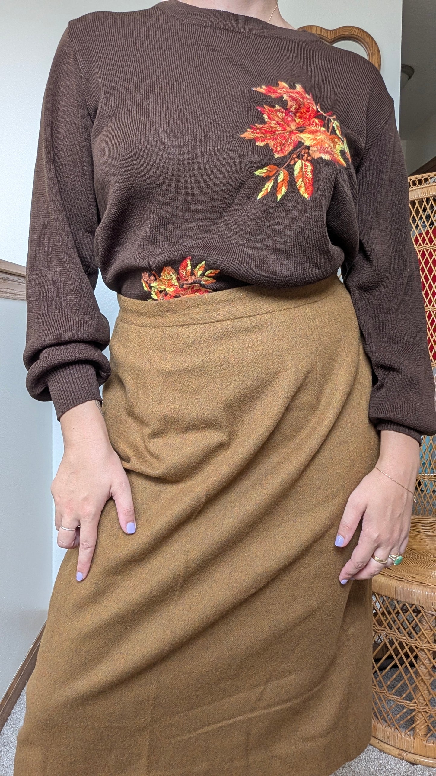 1970s fall sweater Sweater Rad Bonnie's Vintage