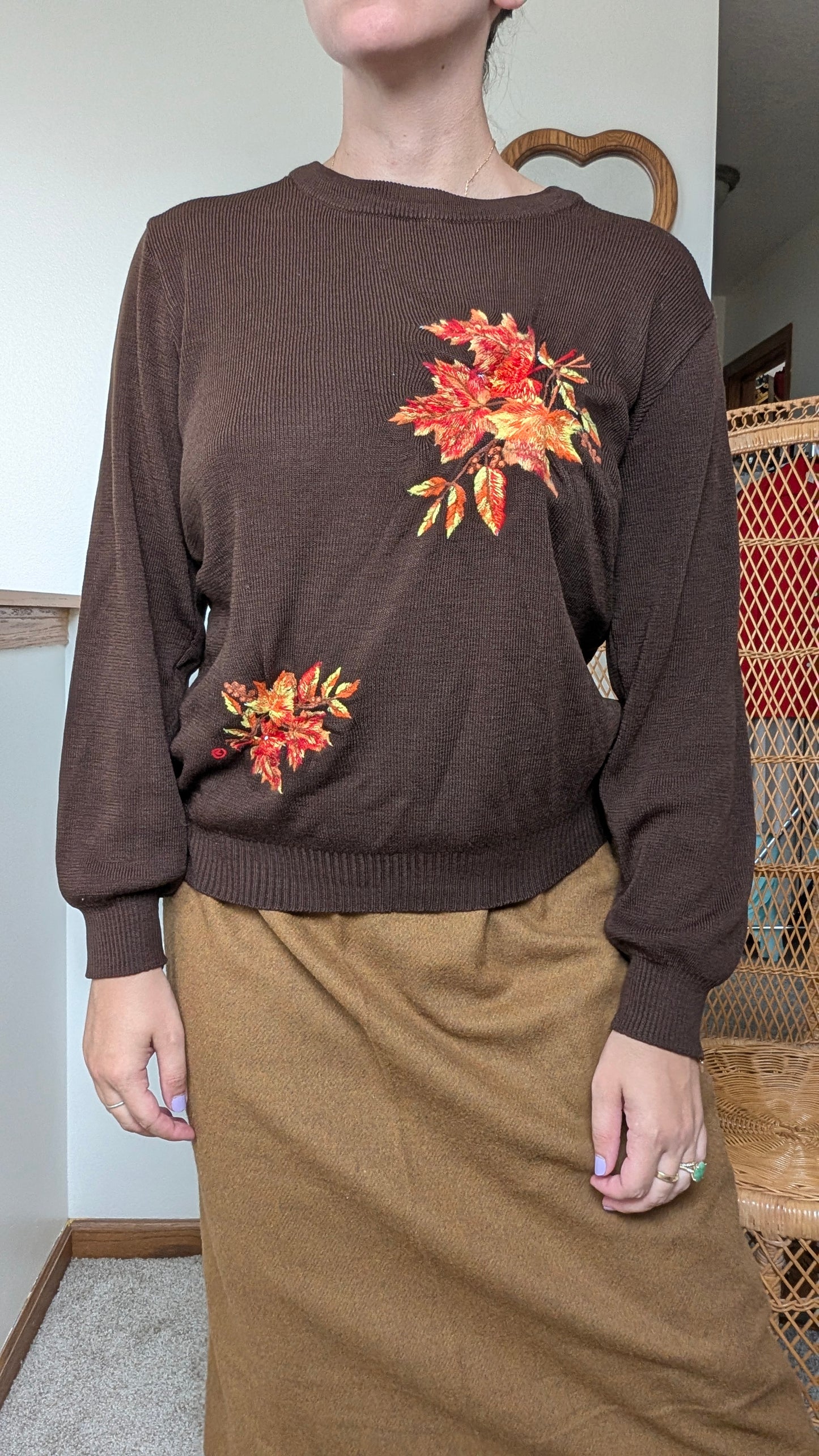 1970s fall sweater Sweater Rad Bonnie's Vintage