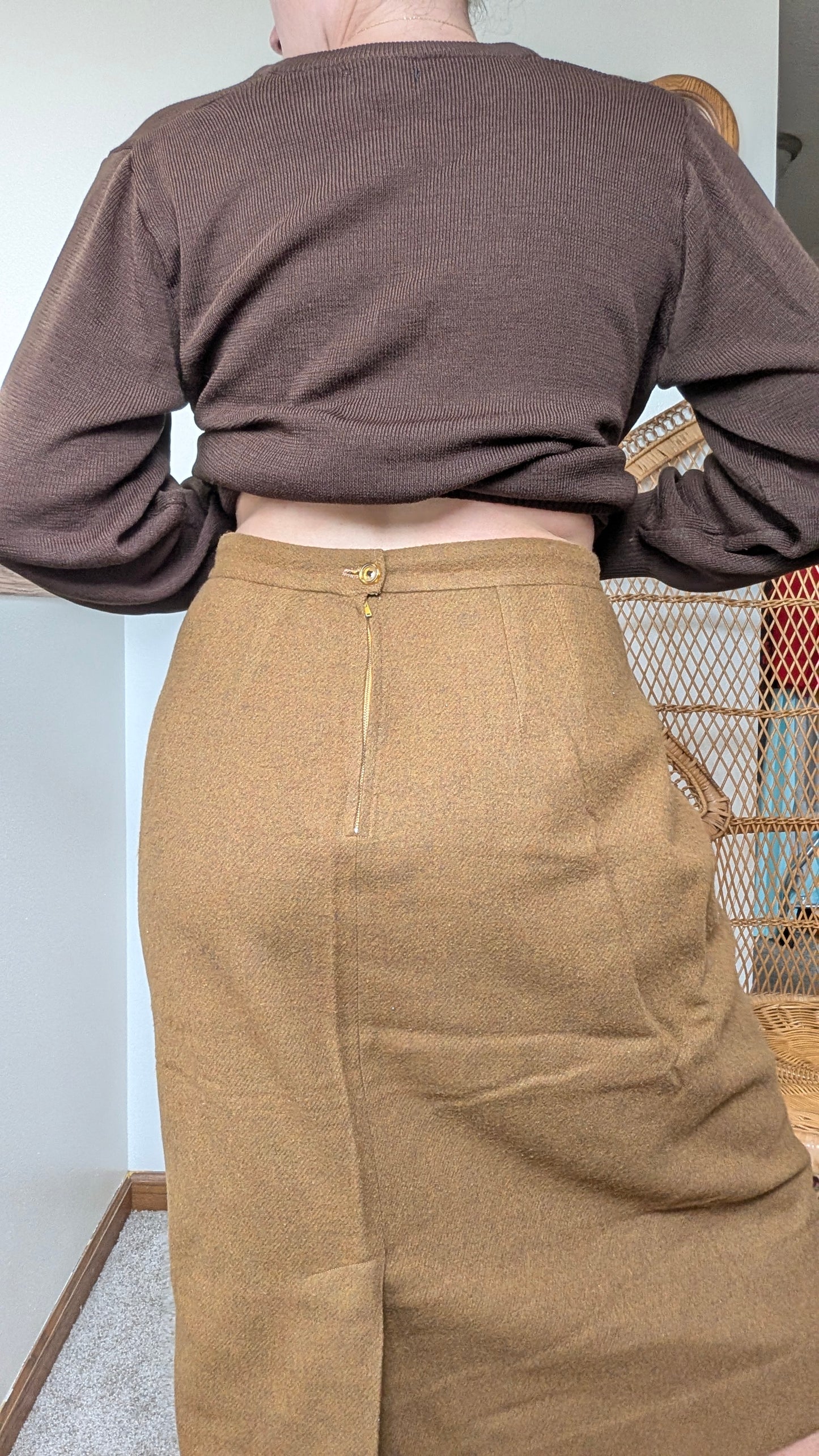 1940s wool skirt Skirt Rad Bonnie's Vintage