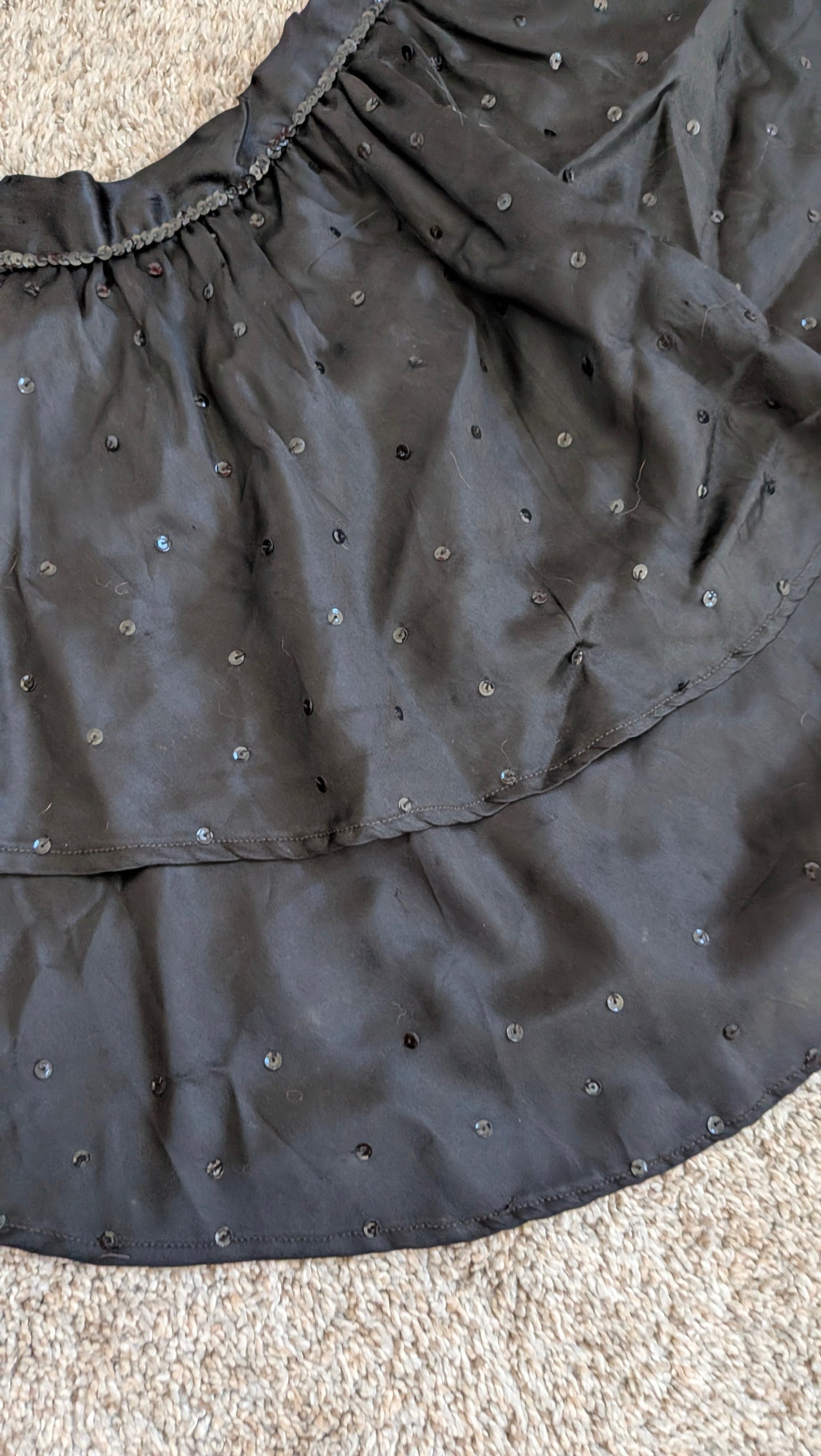 1960s sequin capelet