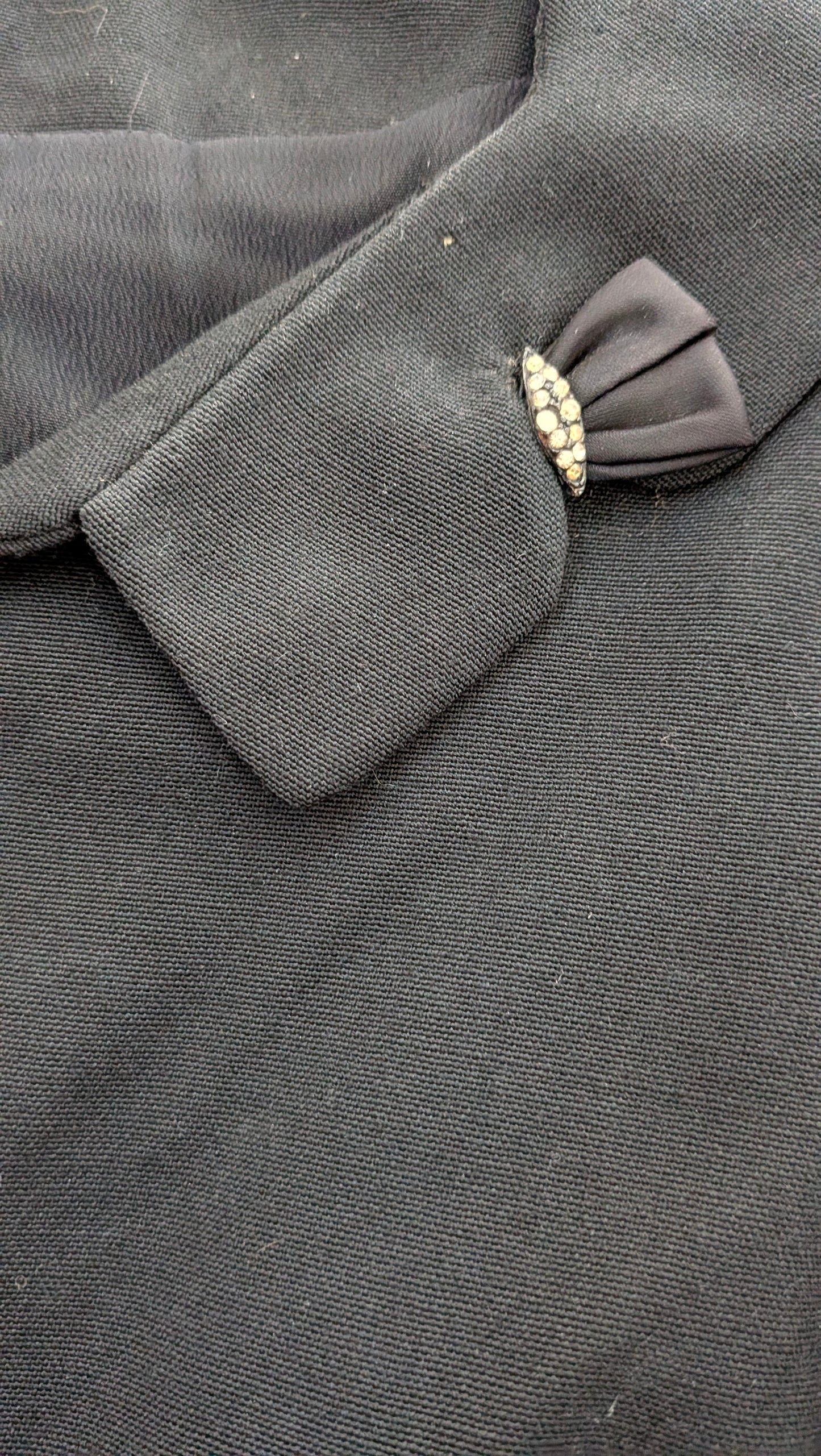 1940s black blazer