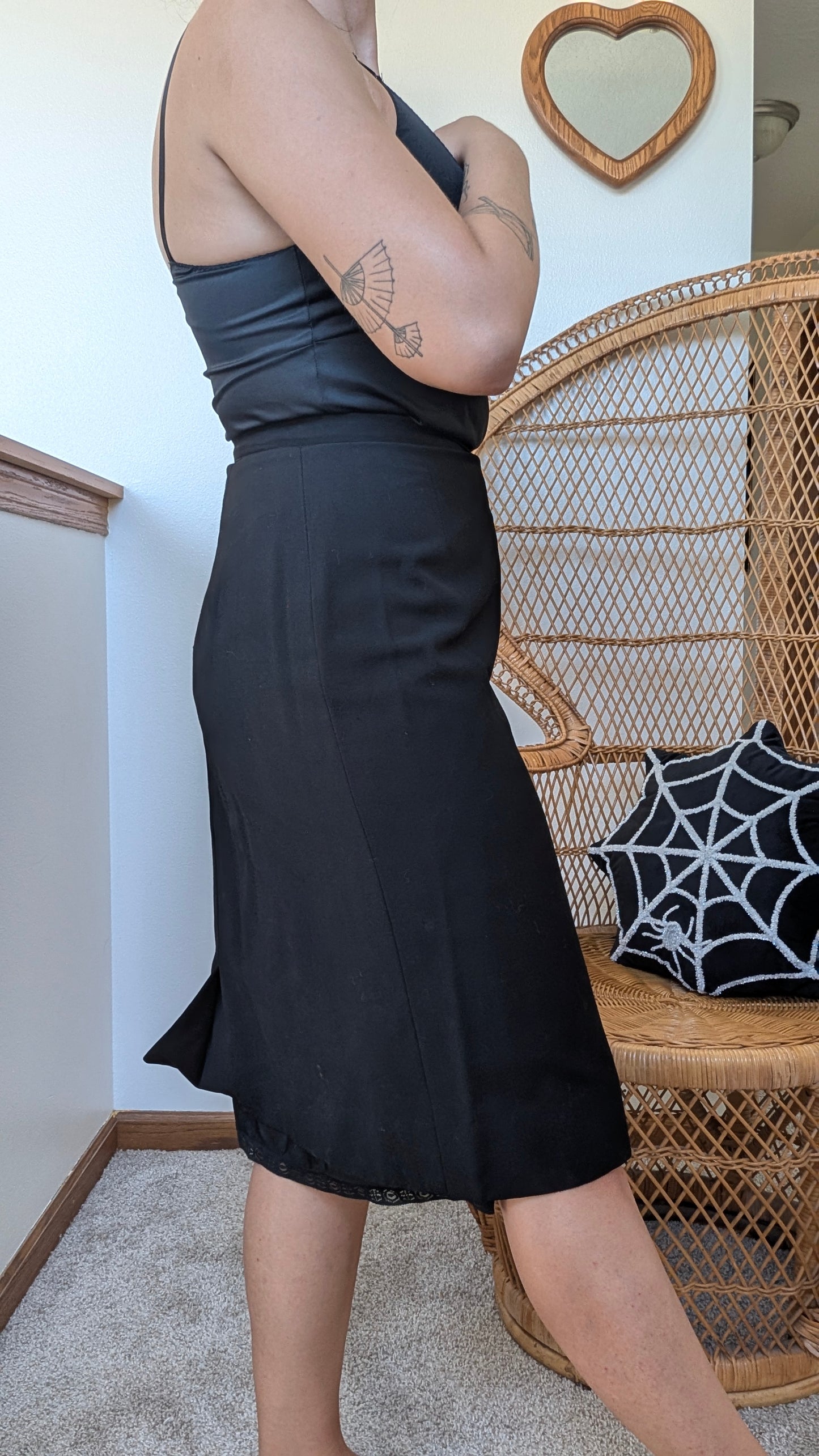 1940s pencil skirt