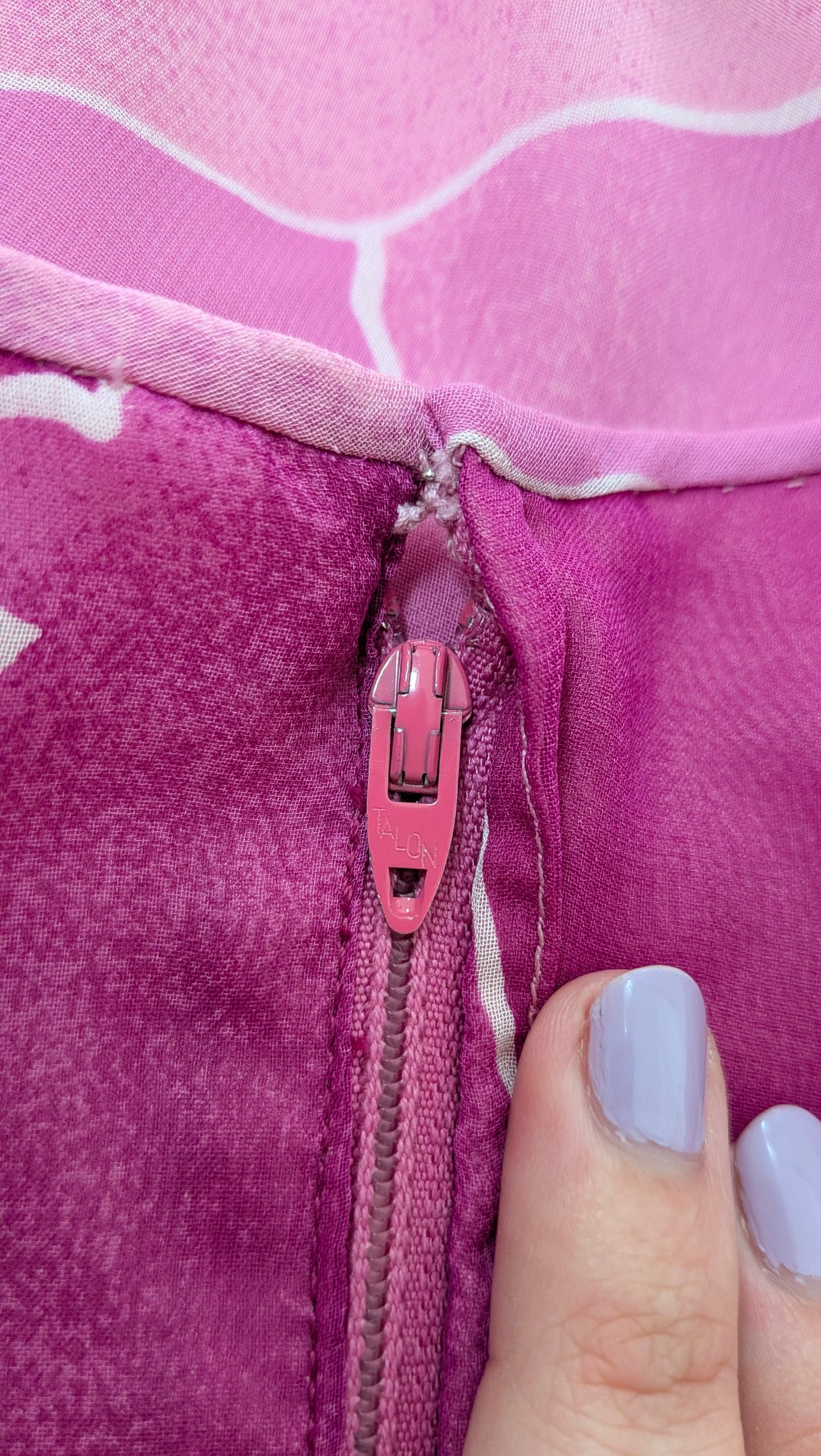 1970s Hanae Mori silk gown Dress Rad Bonnie's Vintage