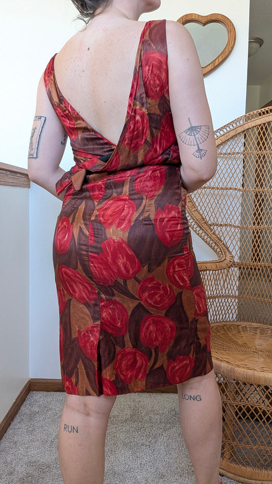 1950s tulip dress Dress Rad Bonnie's Vintage