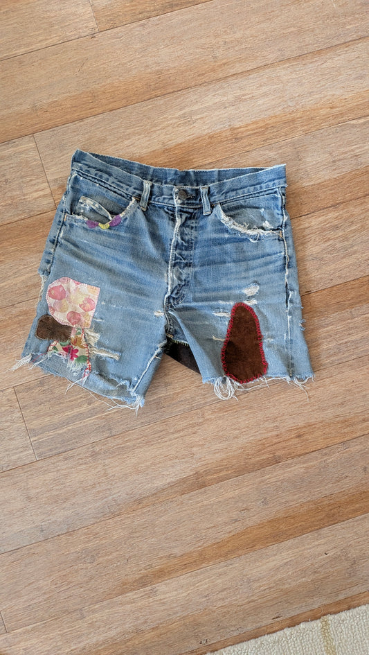 1960s thrashed shorts