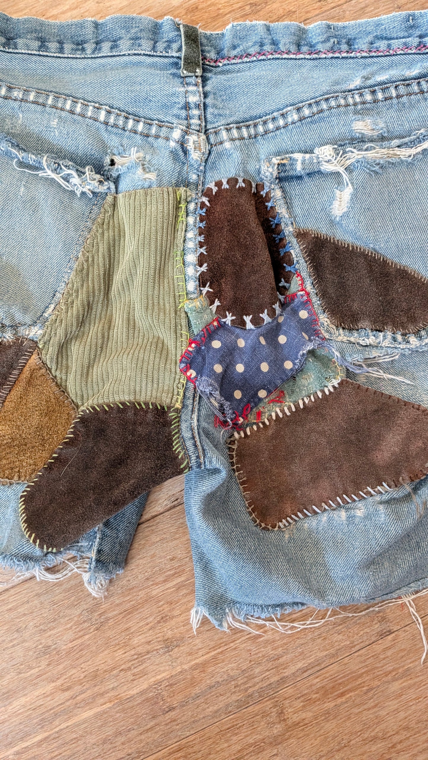 1960s thrashed shorts