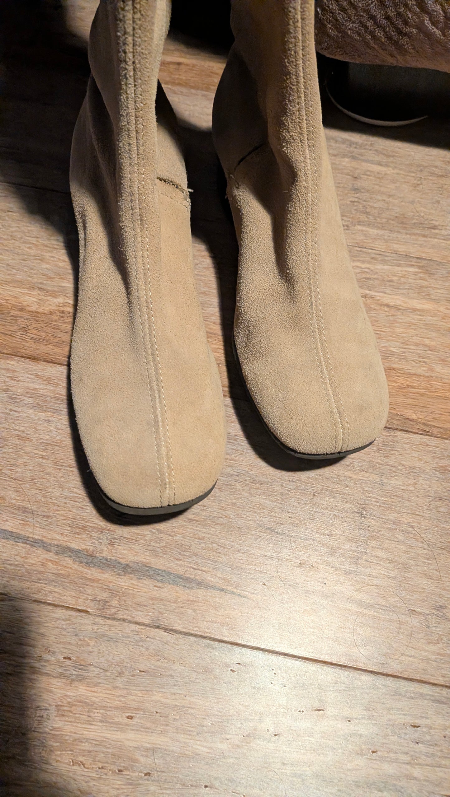 1960s fringe suede gogo boots