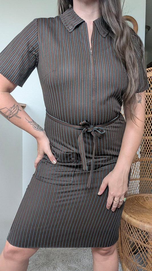1960s striped dress Dress Rad Bonnie's Vintage