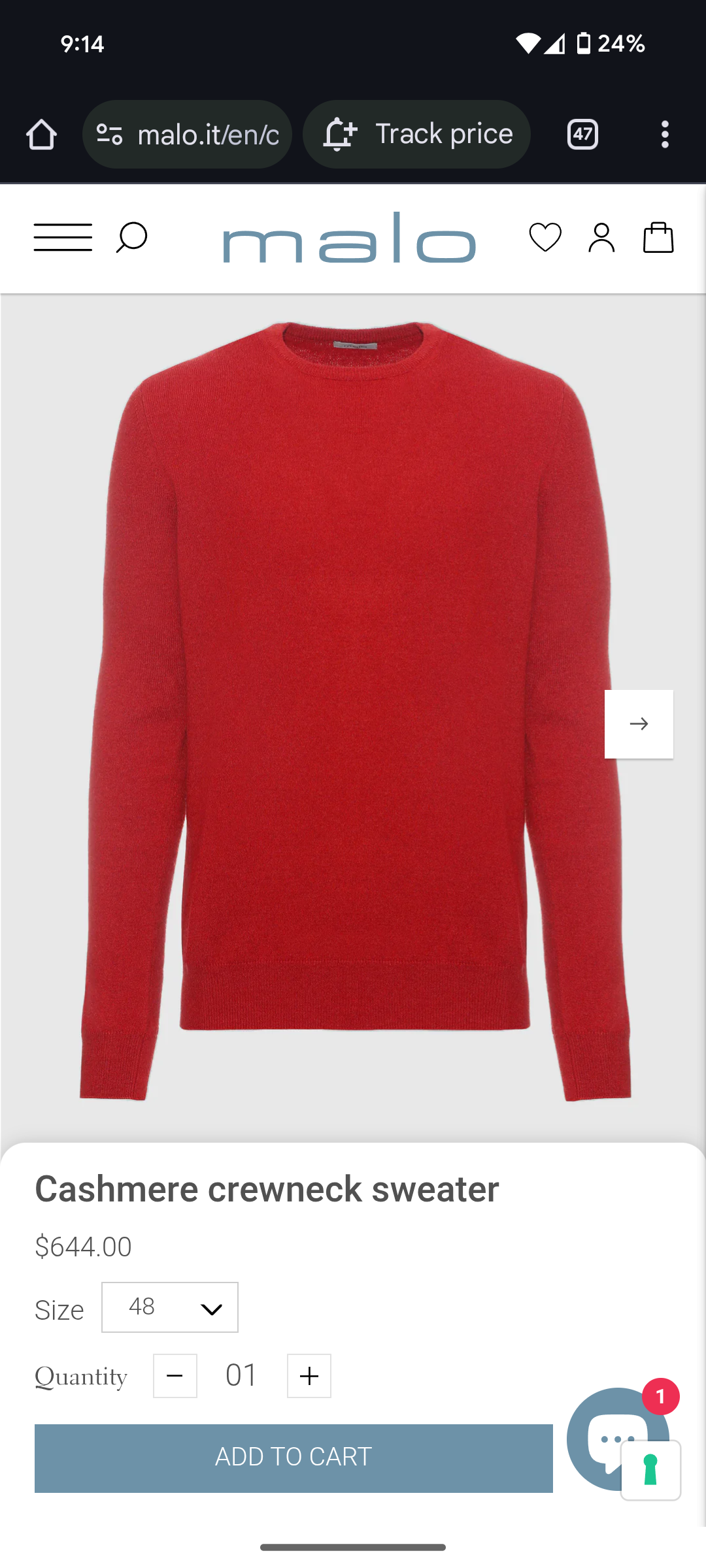 Modern cashmere sweater Sweater Rad Bonnie's Vintage