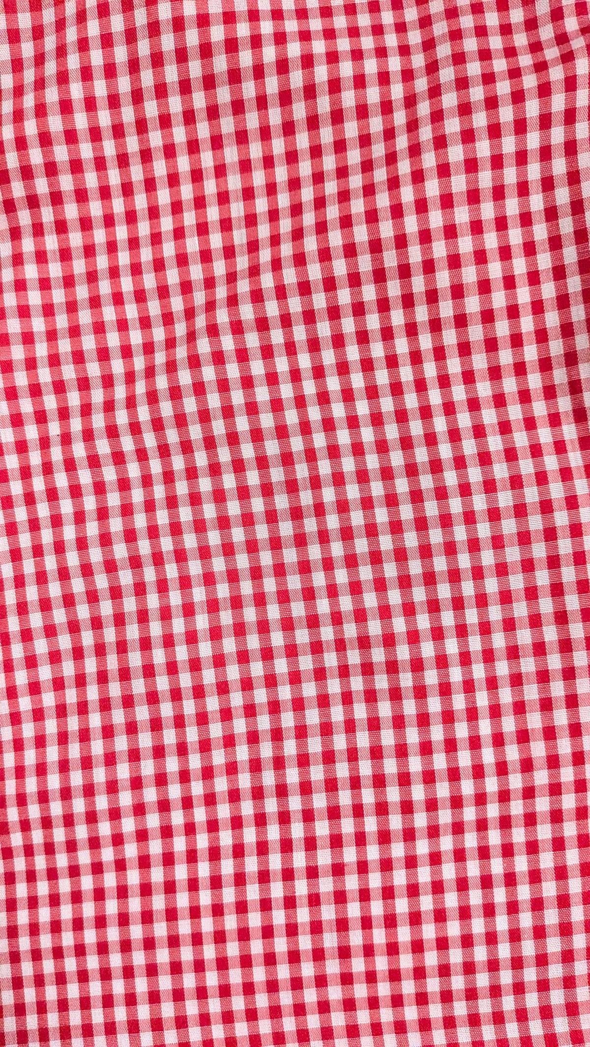1970s gingham dress